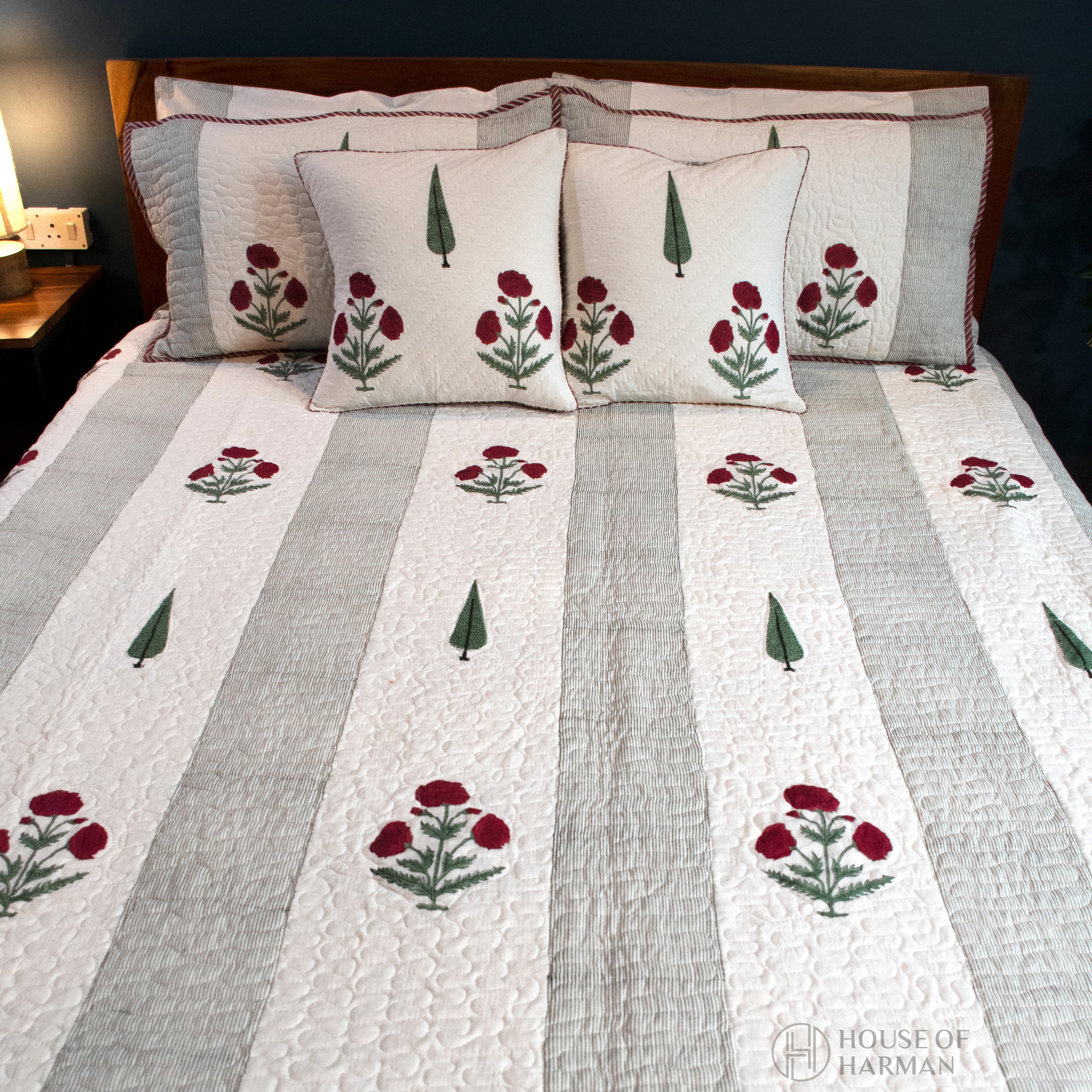Flora Vista Elegance Bedcover