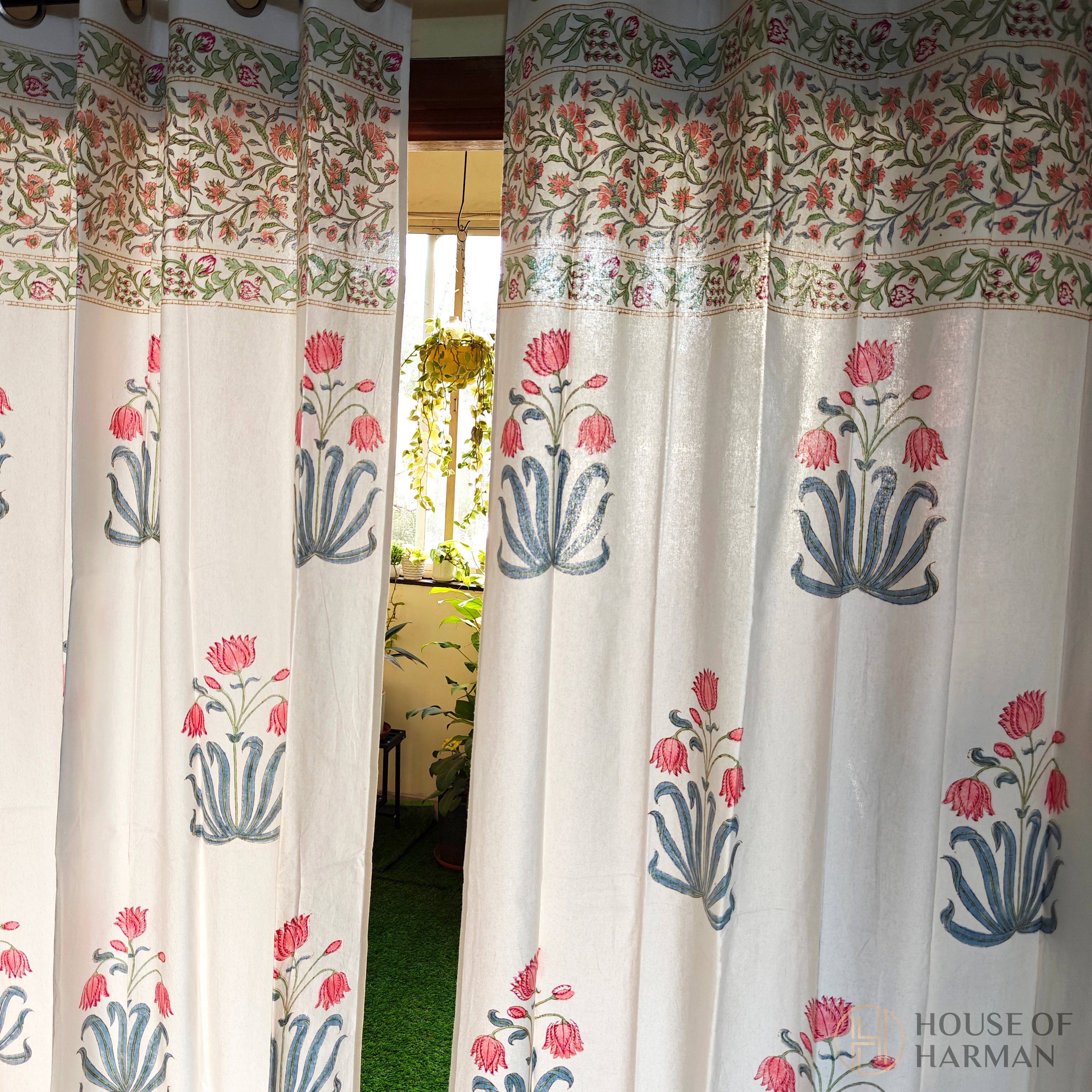 Block Print Curtain