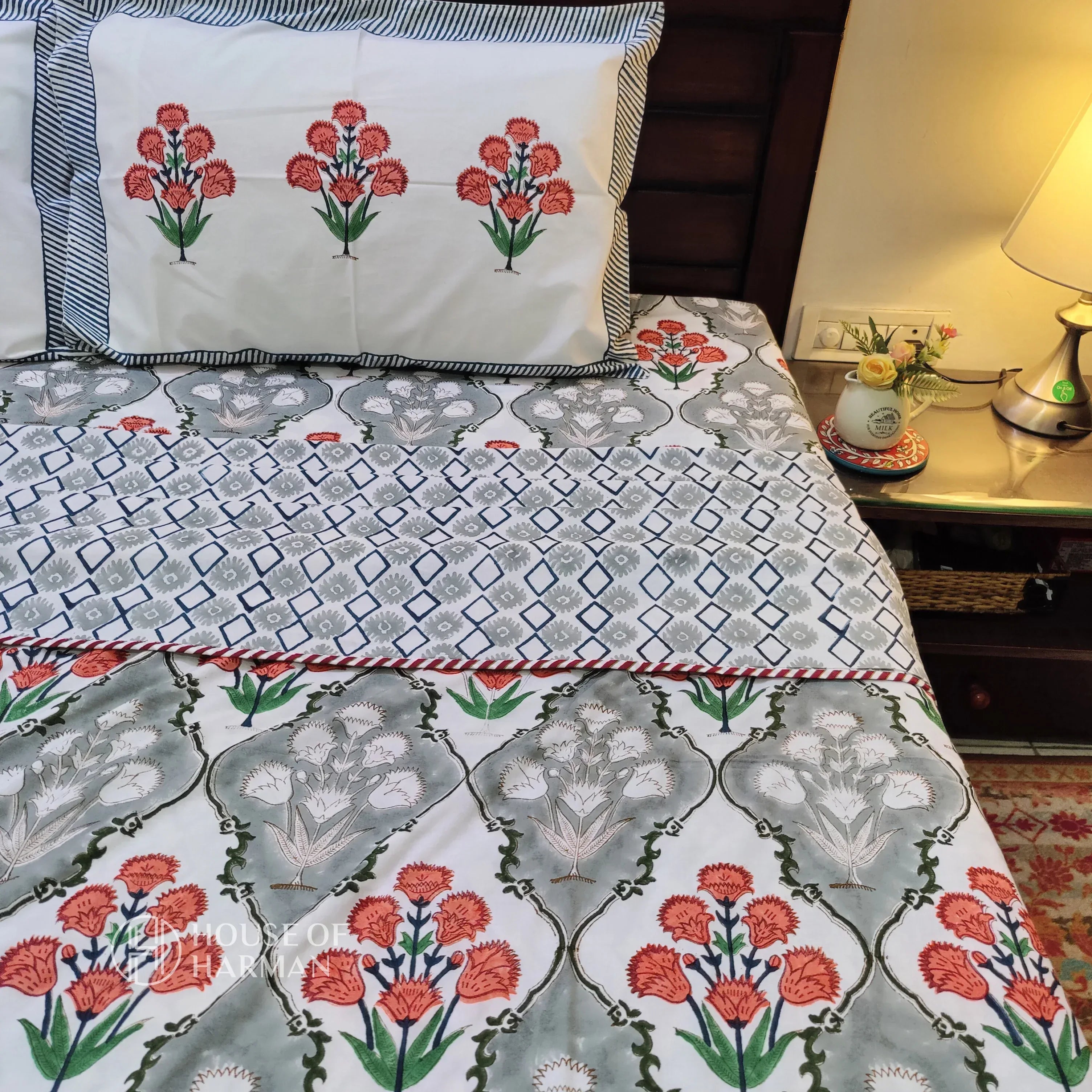 Valley of Flowers Dohar - HOUSE OF HARMAN