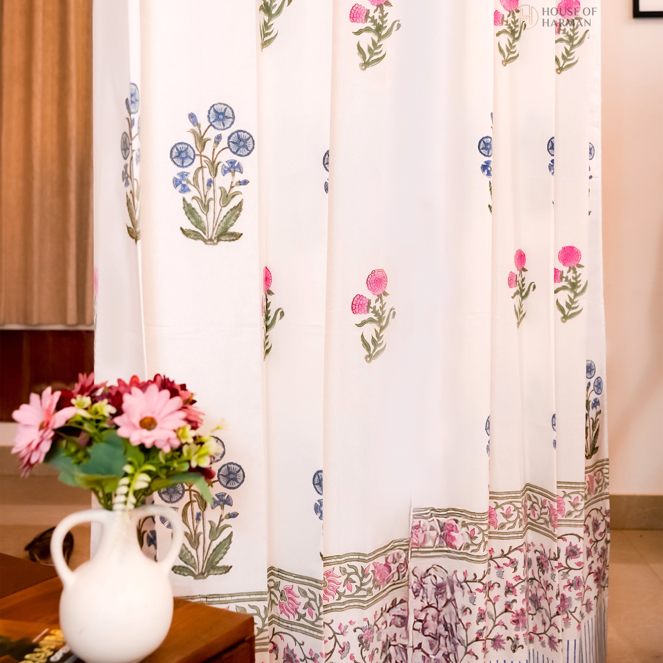 Block Print Curtain