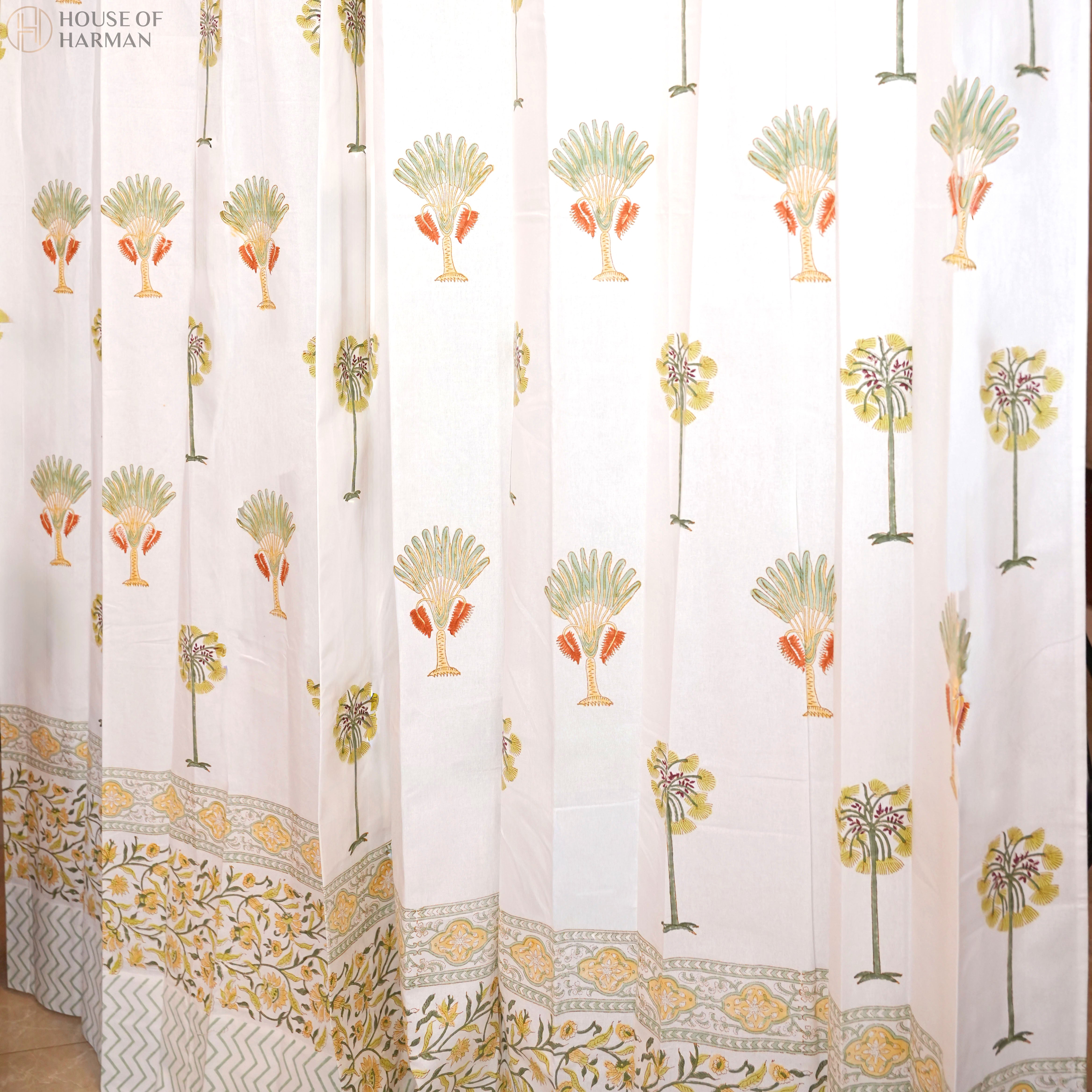 Block Print Curtain