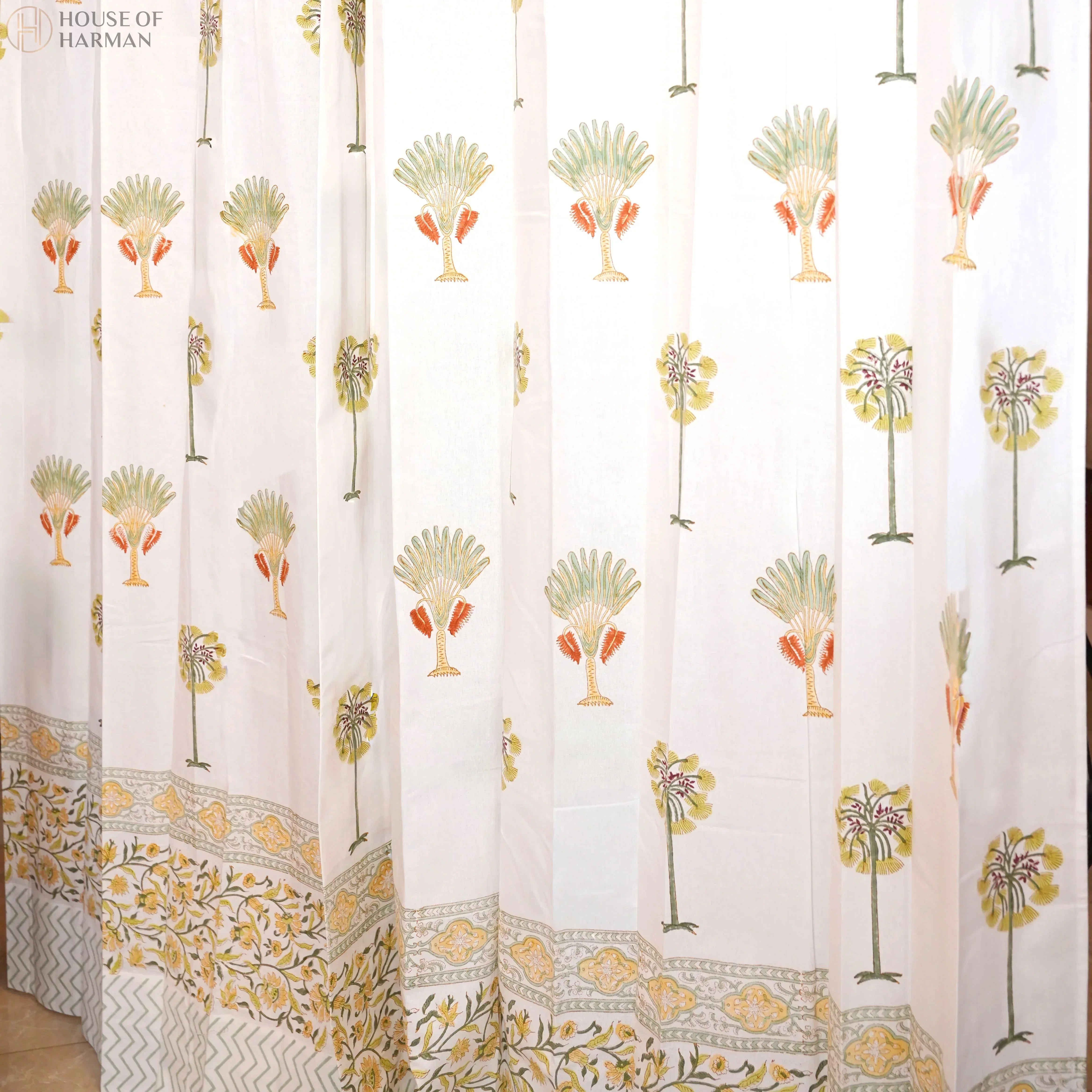 Block Print Curtain