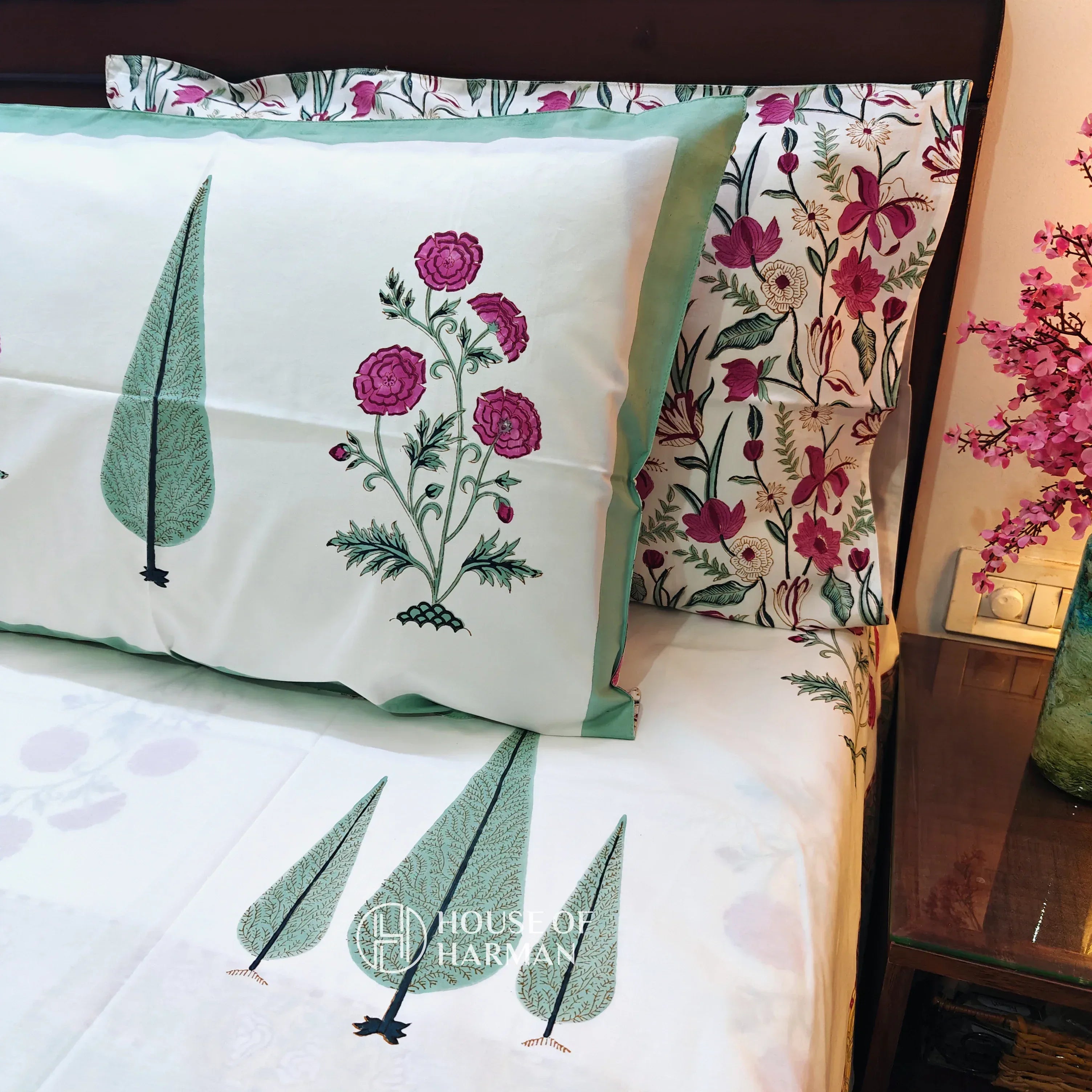 Cypress Meadow Bloom Bedsheet - HOUSE OF HARMAN
