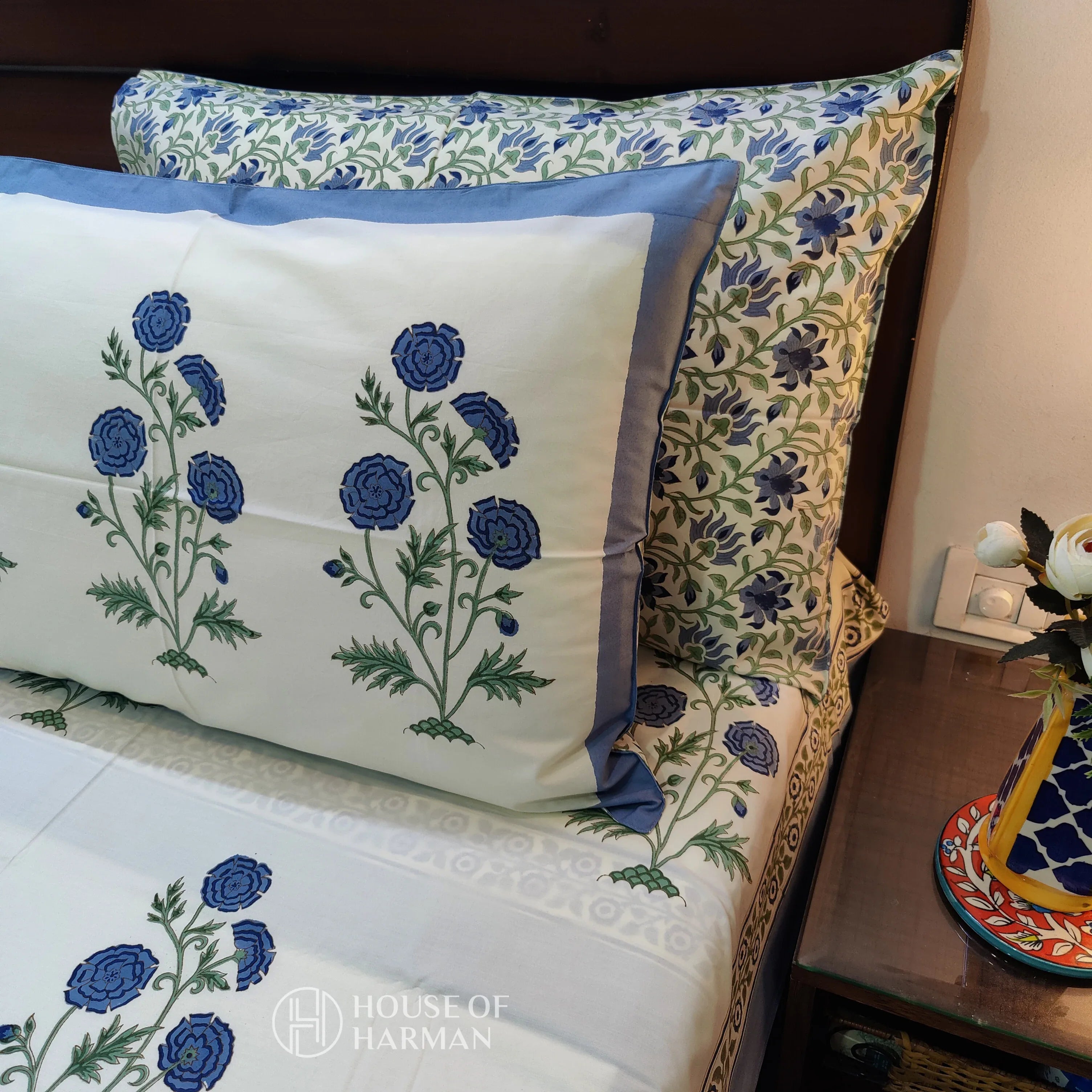 Dune Floral Dream Bedsheet - HOUSE OF HARMAN