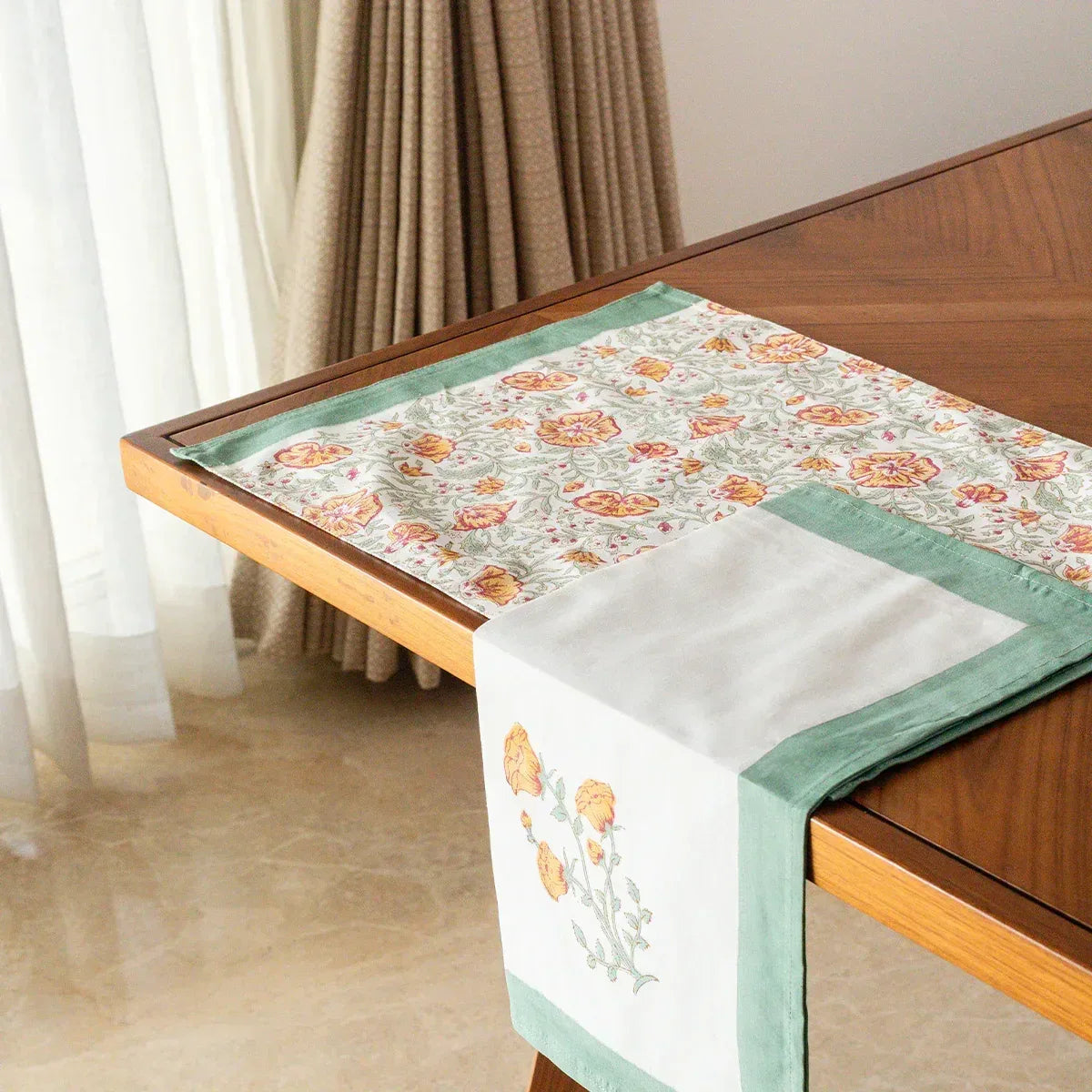 Blossom Bouquet Placemat & Runner Set - HOUSE OF HARMAN