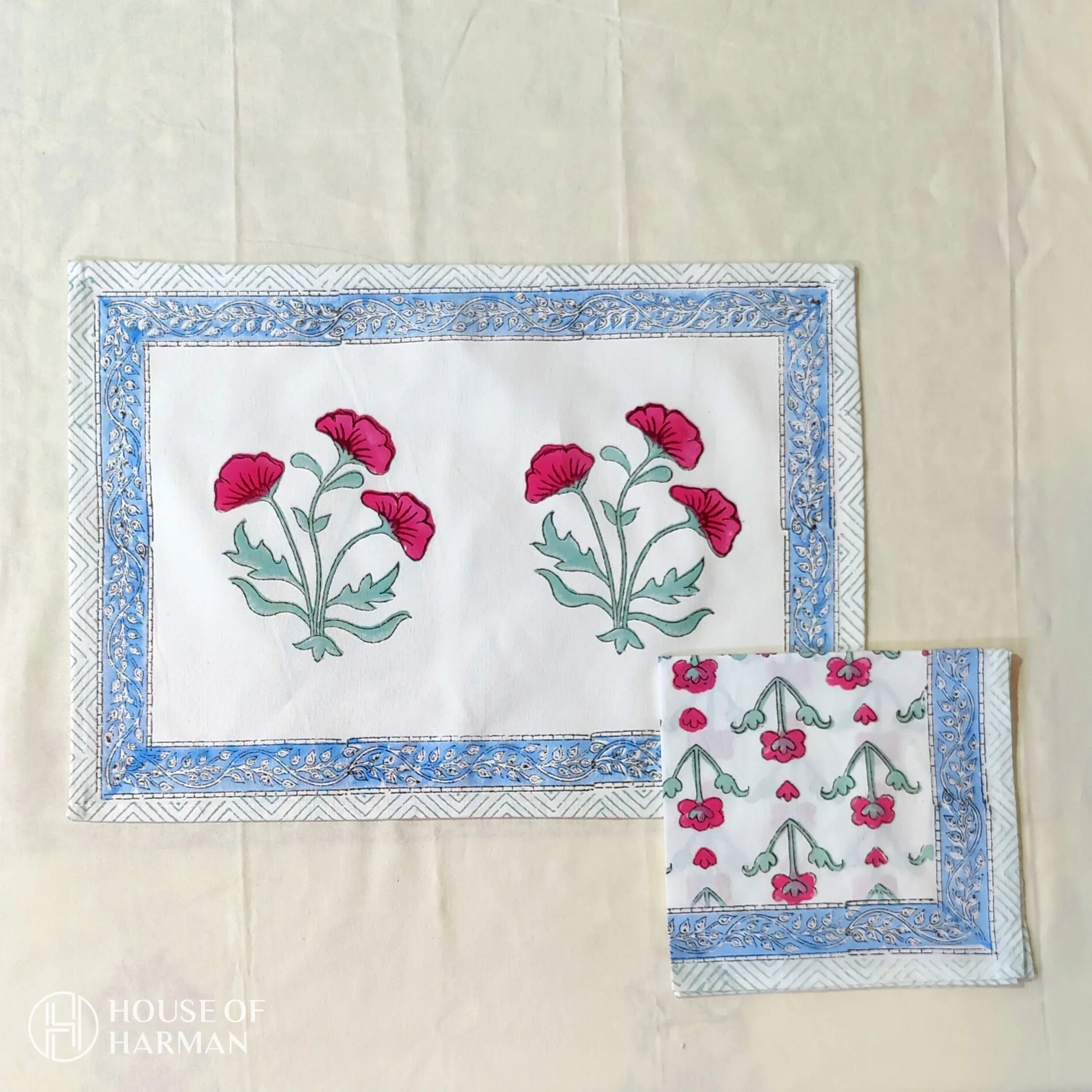 Pastel Symphony Garden Placemats - HOUSE OF HARMAN