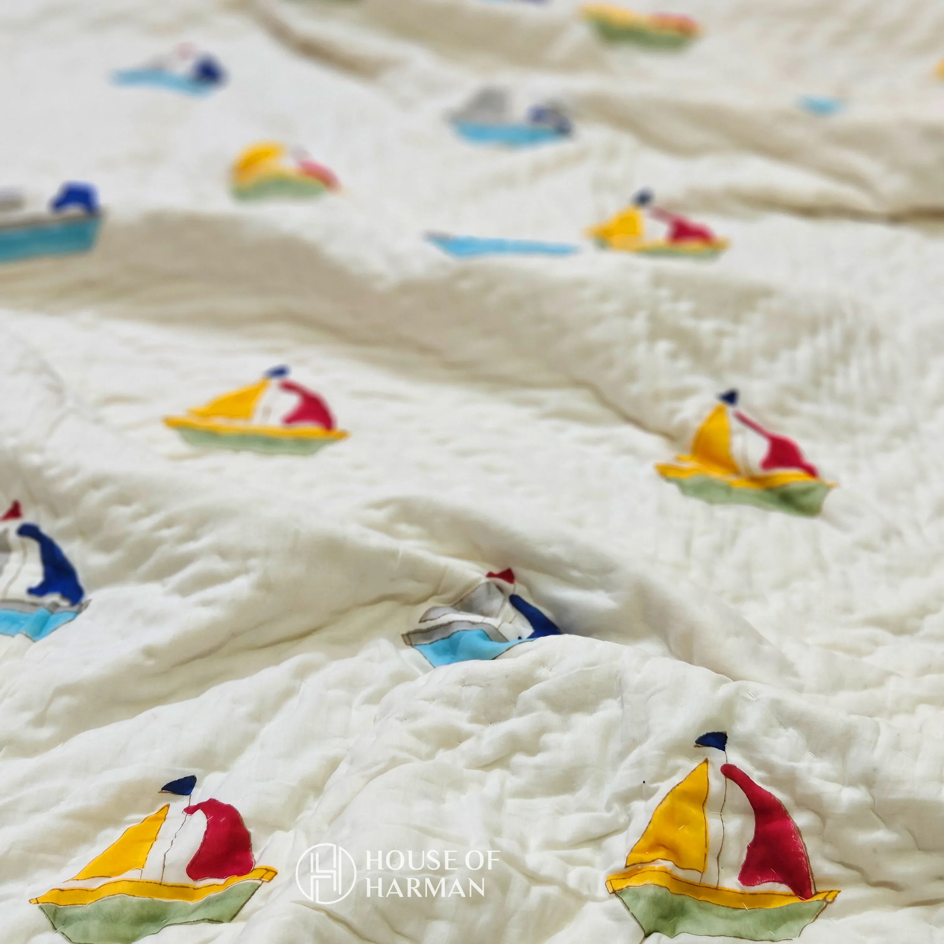Little Voyager Sail Quilt - HOUSE OF HARMAN