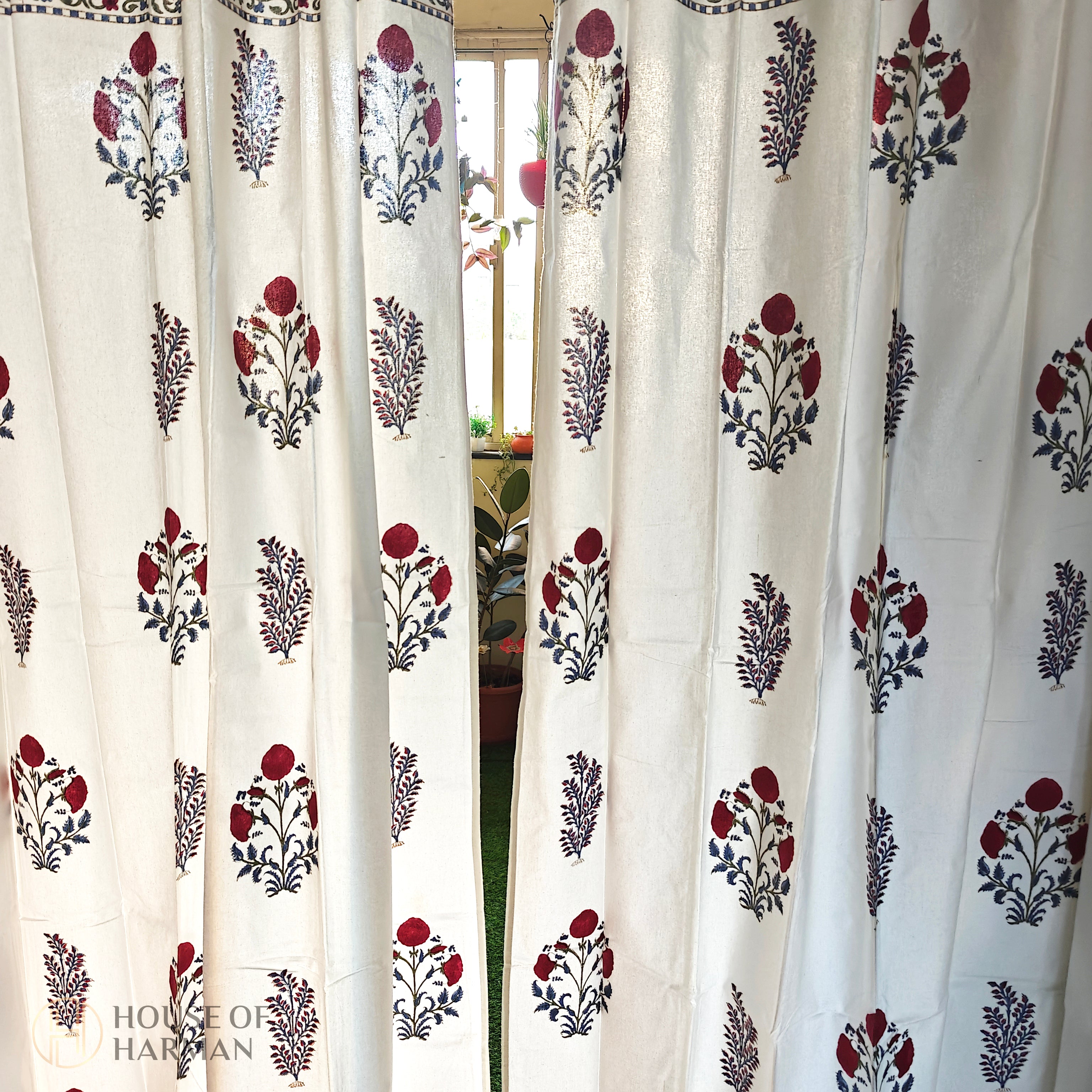 Block Print Curtain
