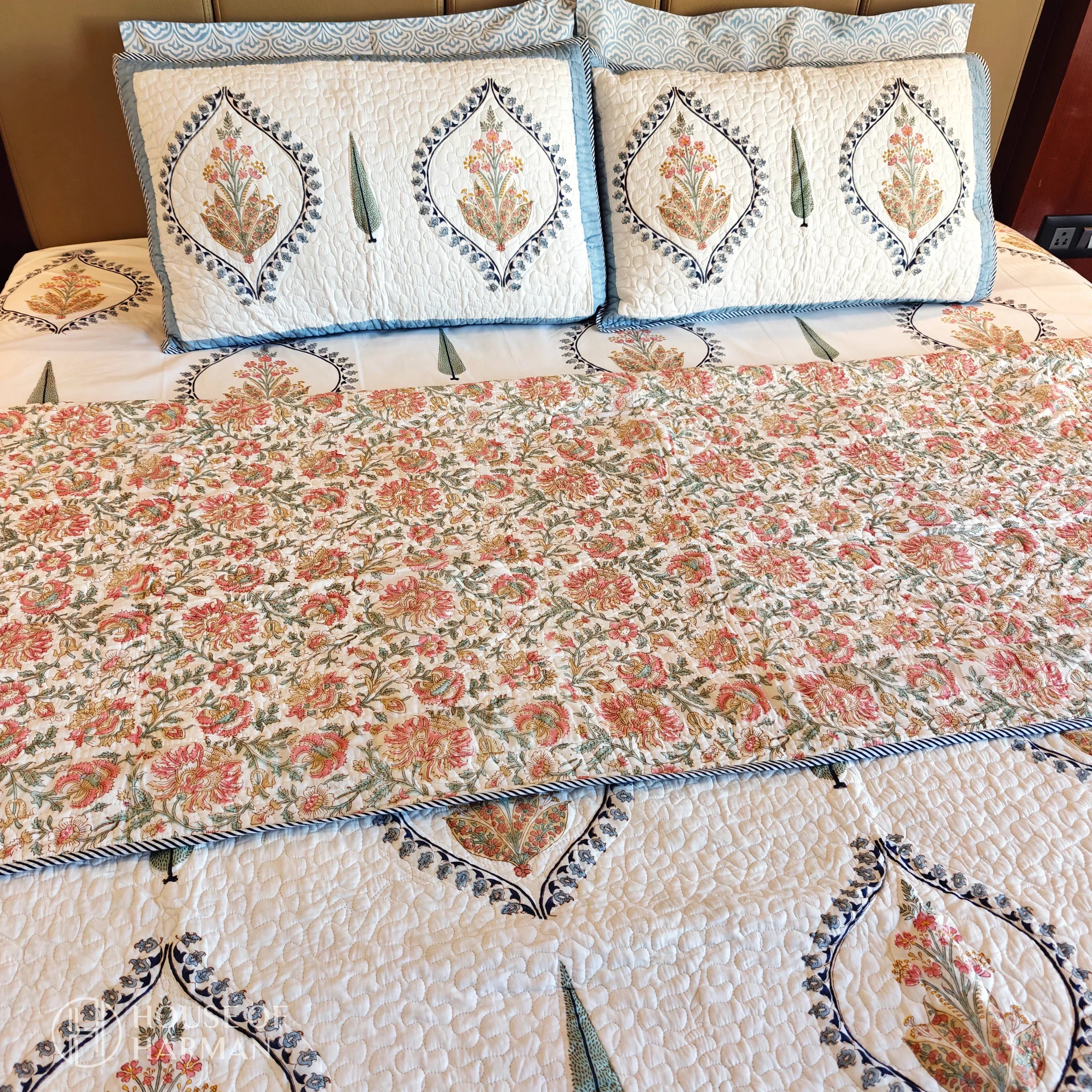 Sylvan Pine Symphony Bedcover - HOUSE OF HARMAN