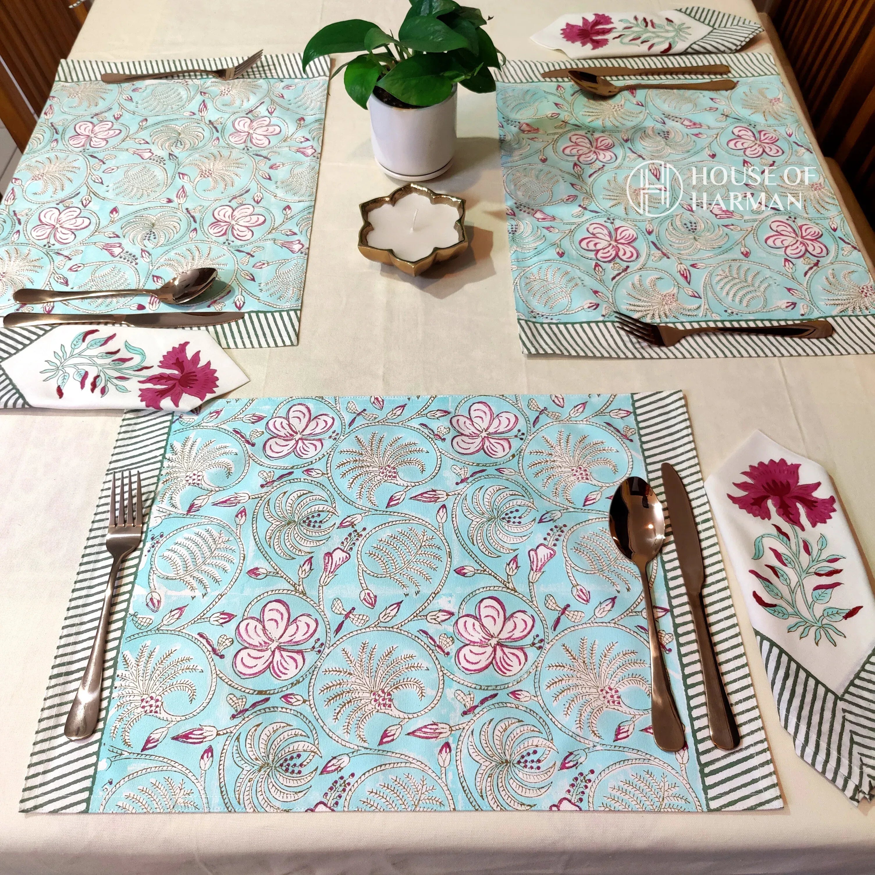 Petals & Branches Placemats - HOUSE OF HARMAN