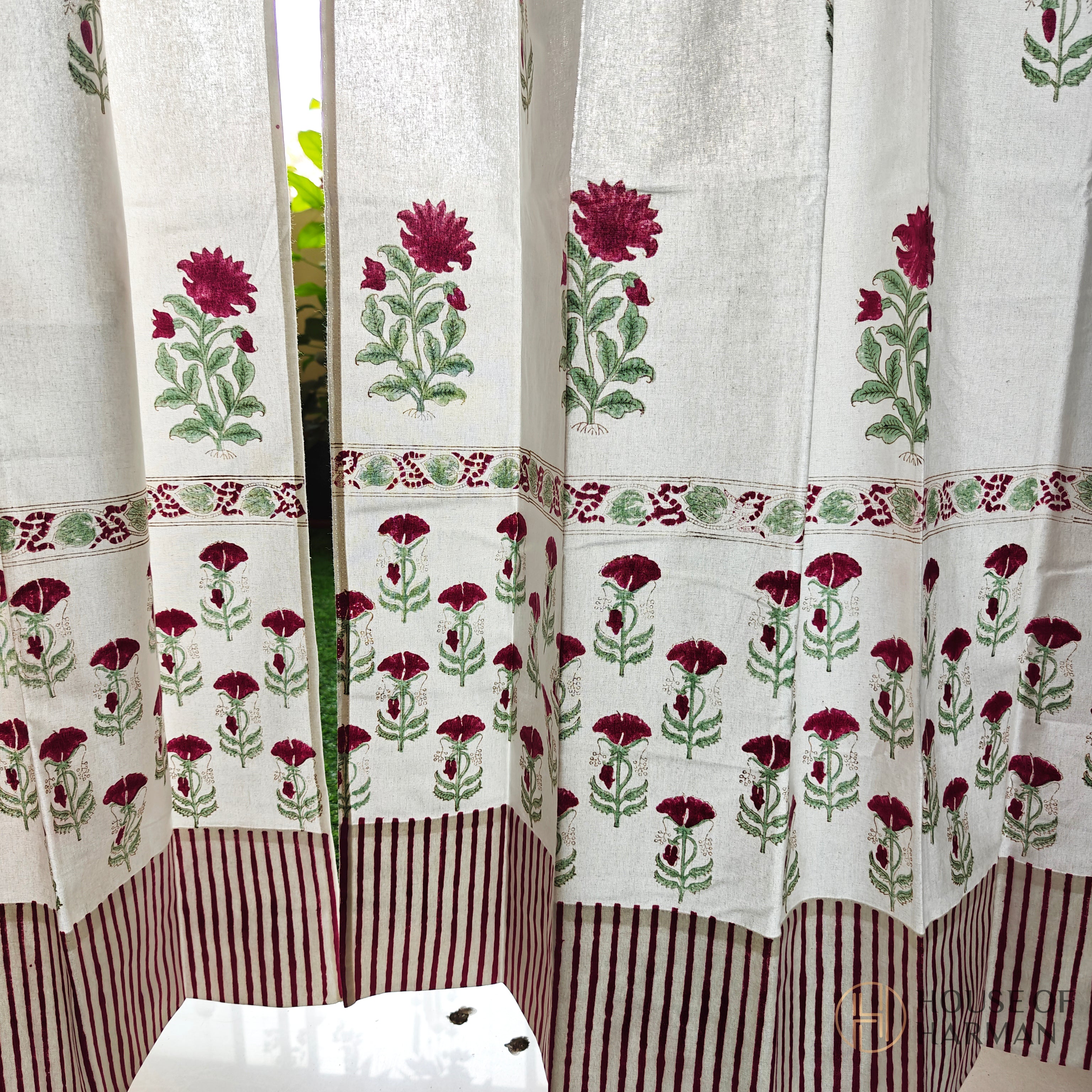 Block Print Curtain