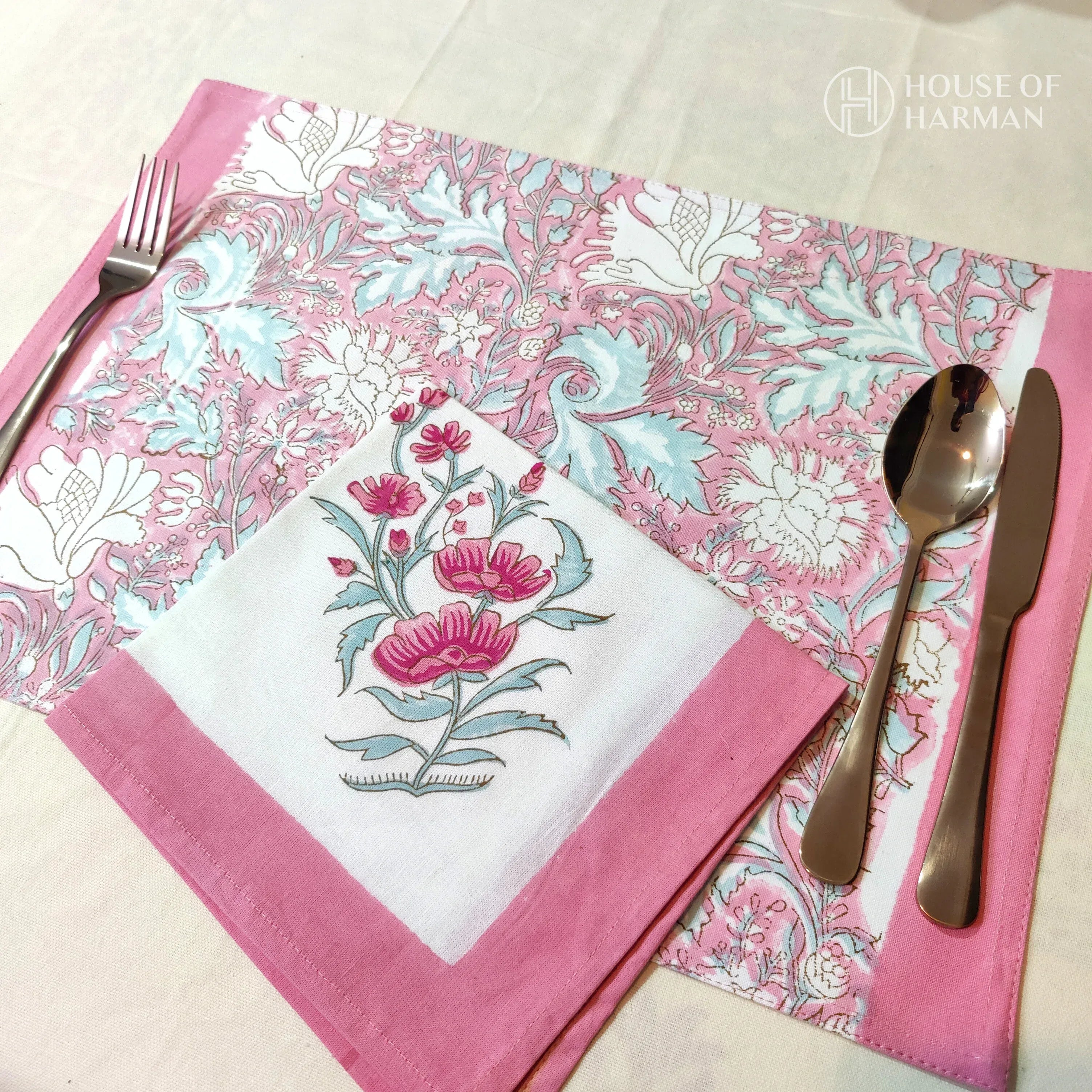 Floral Grove Placemats - HOUSE OF HARMAN