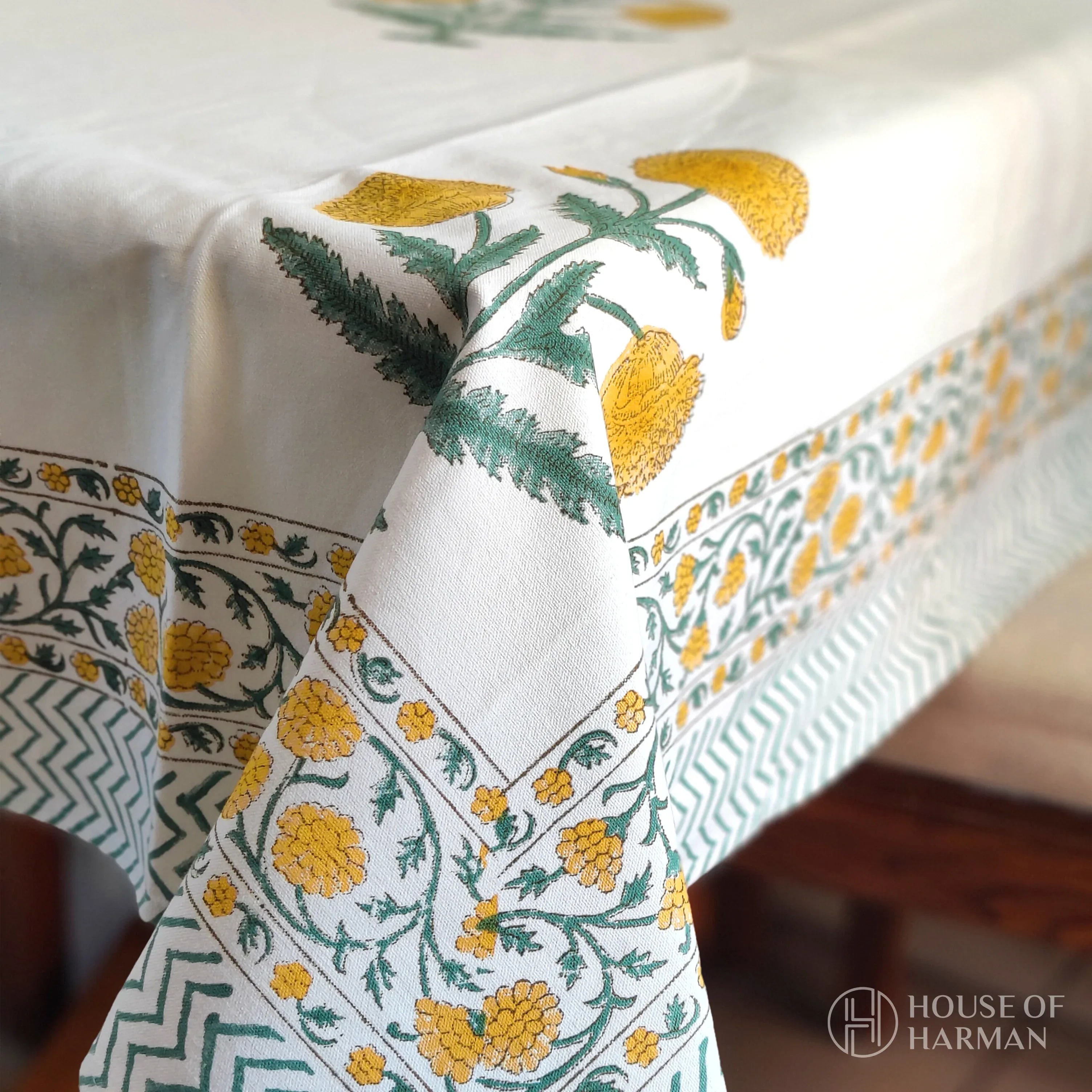Yellow Wildpoppy Fields Table Cover - HOUSE OF HARMAN