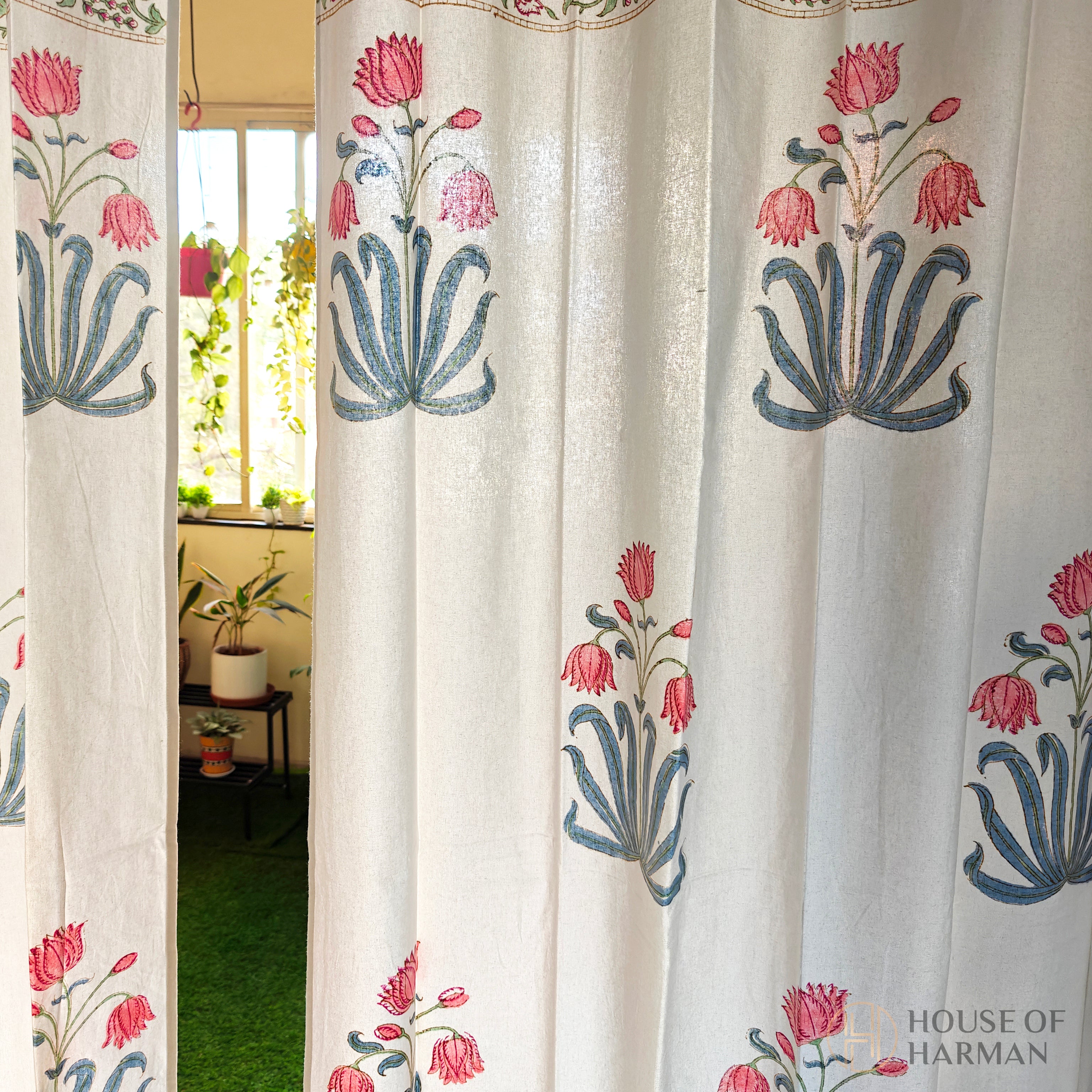 Block Print Curtain