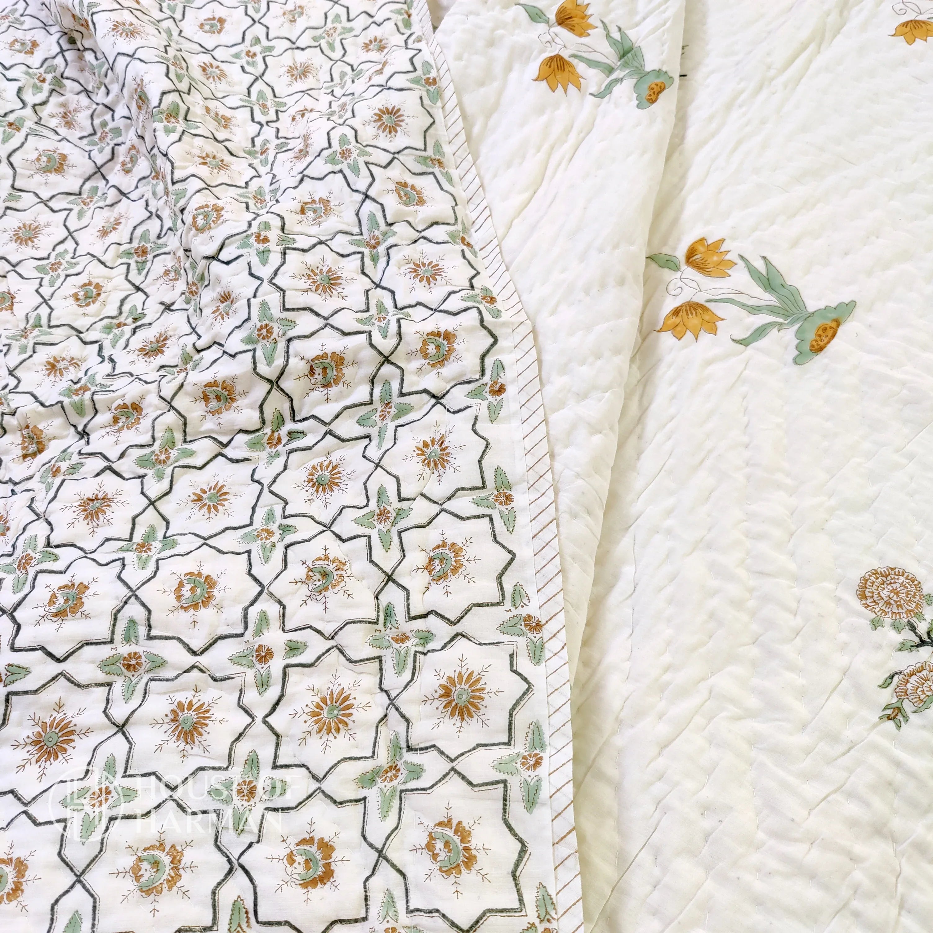 Garden Mosaic Quilt - HOUSE OF HARMAN