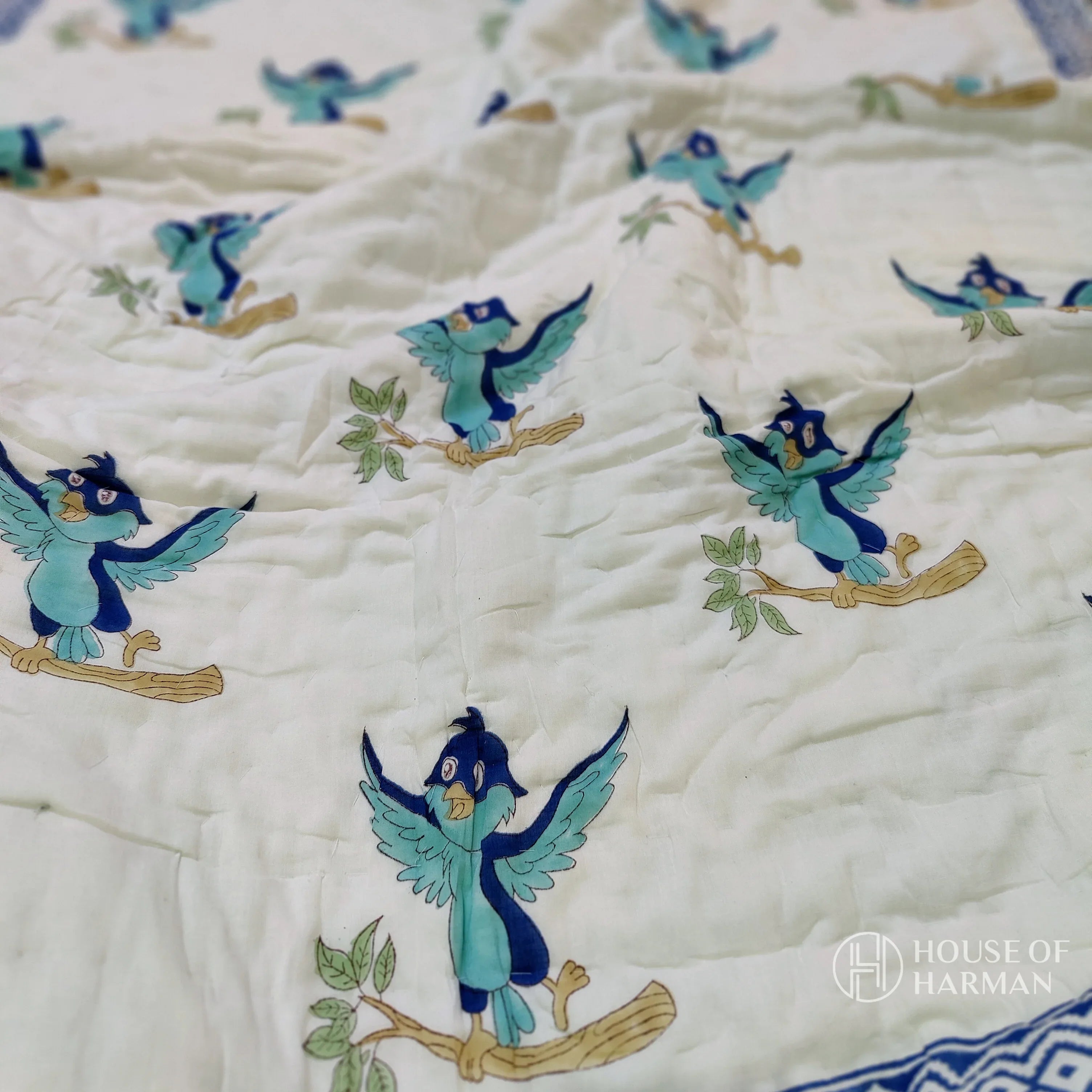 Nestled in Nature Baby Quilt - HOUSE OF HARMAN