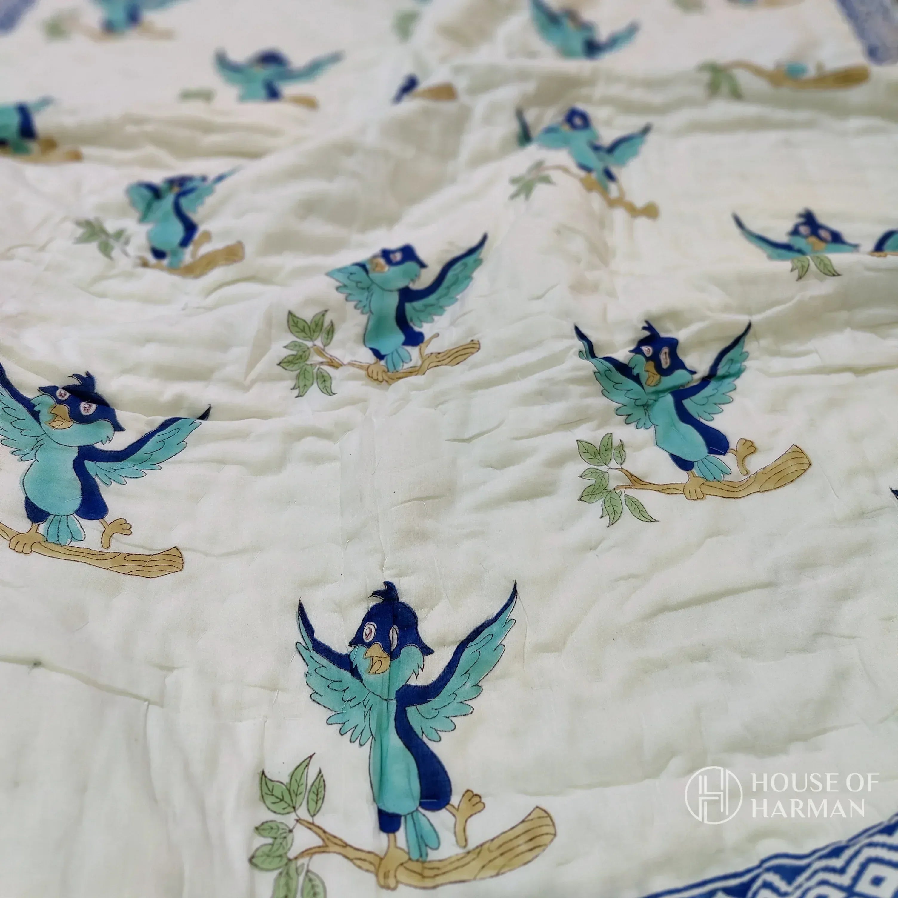 Nestled in Nature Baby Quilt - HOUSE OF HARMAN