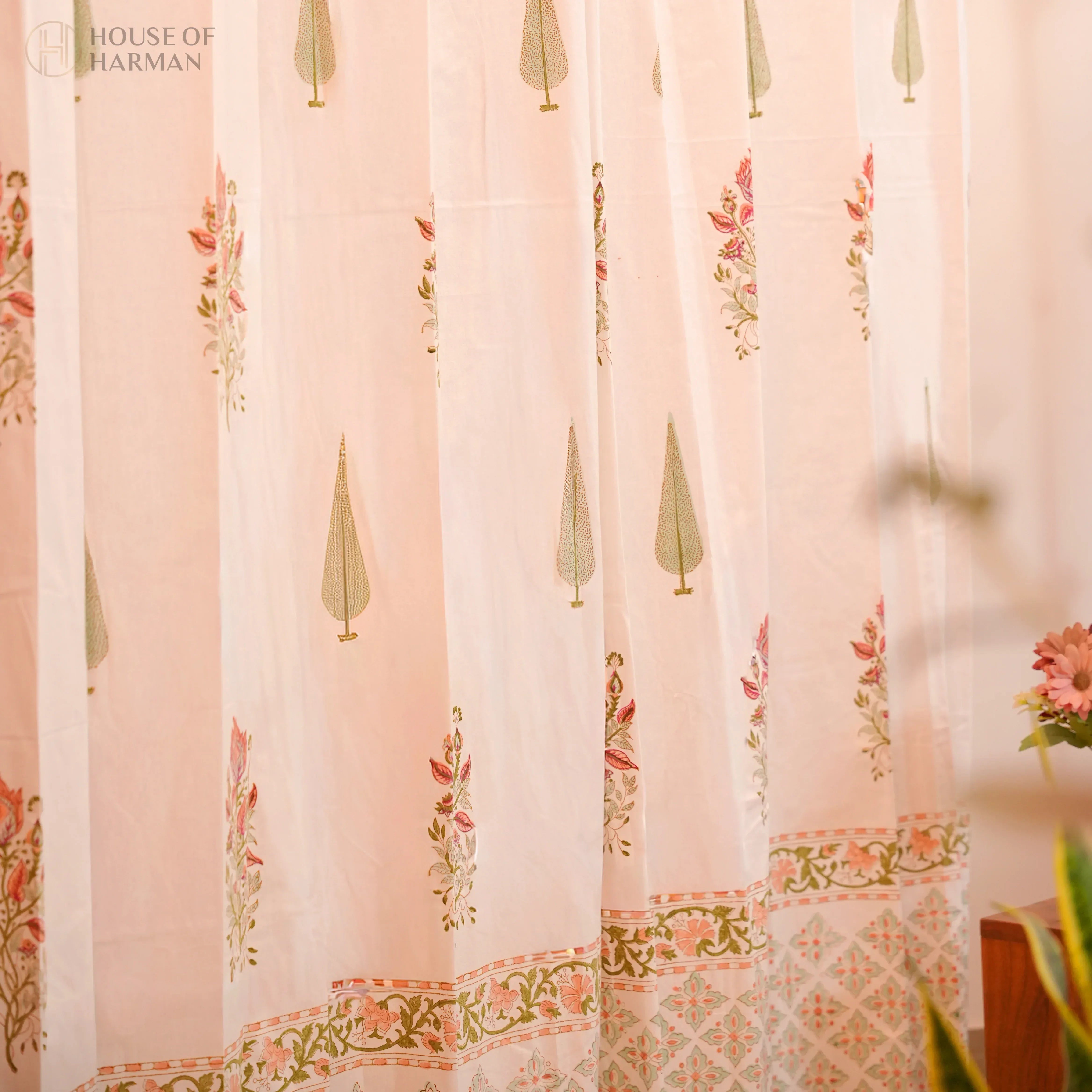 Block Print Curtain