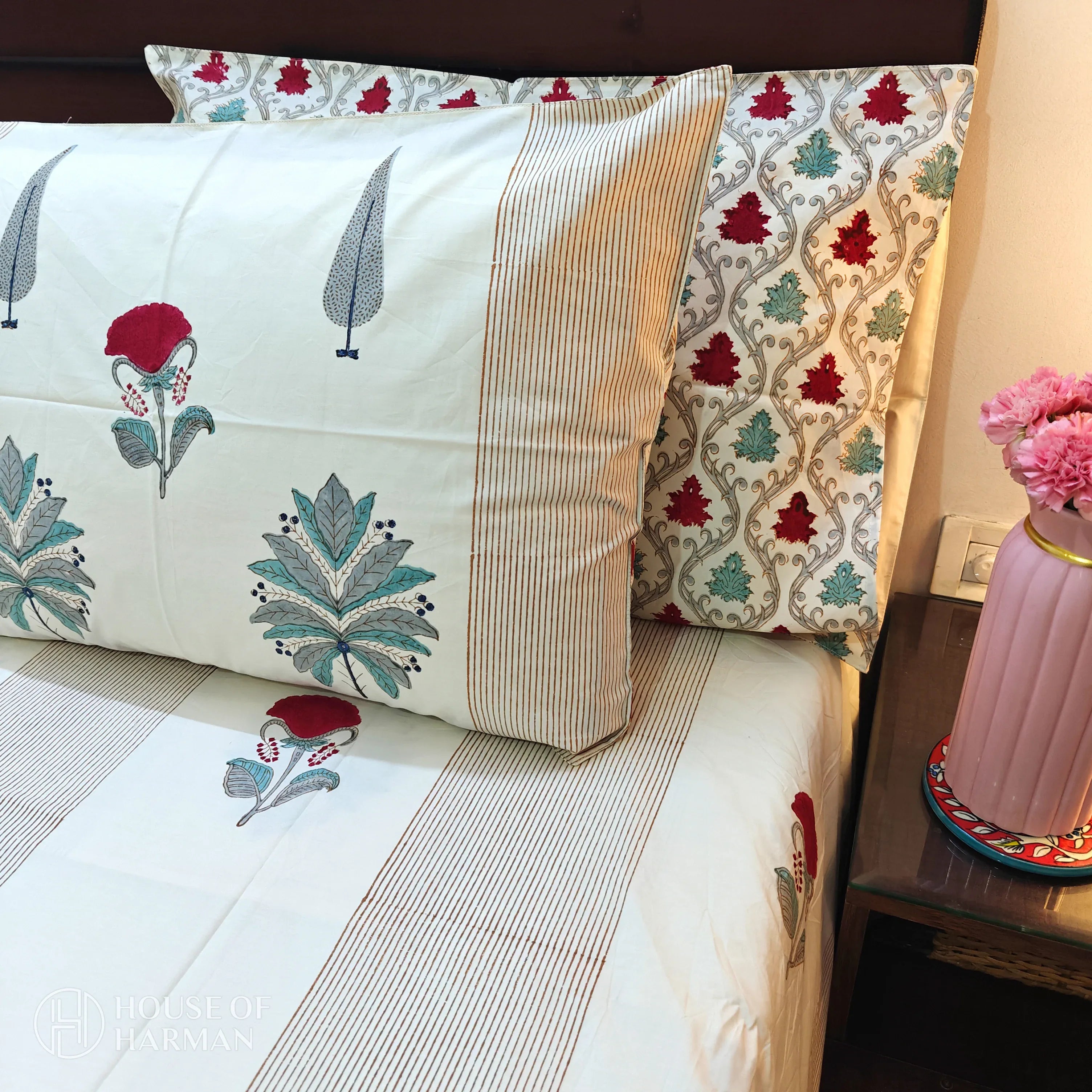 Flora Vista Bliss Bedsheet - HOUSE OF HARMAN