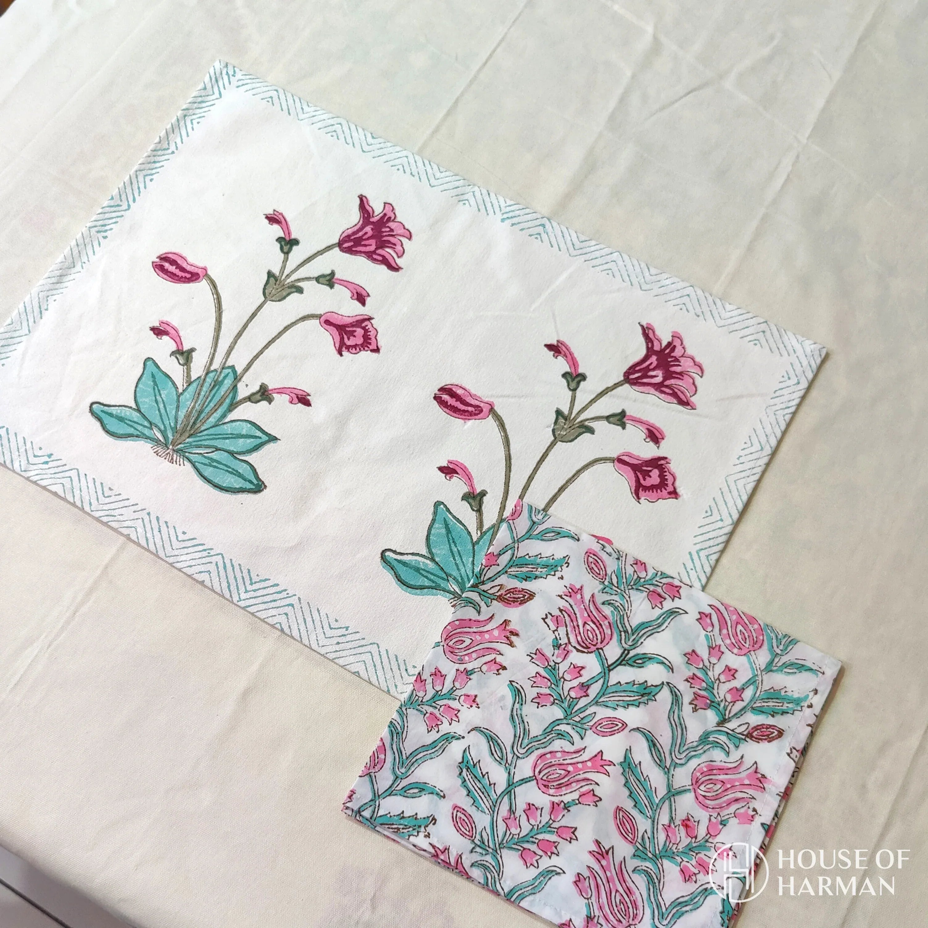 Orchid Bloom Placemats - HOUSE OF HARMAN