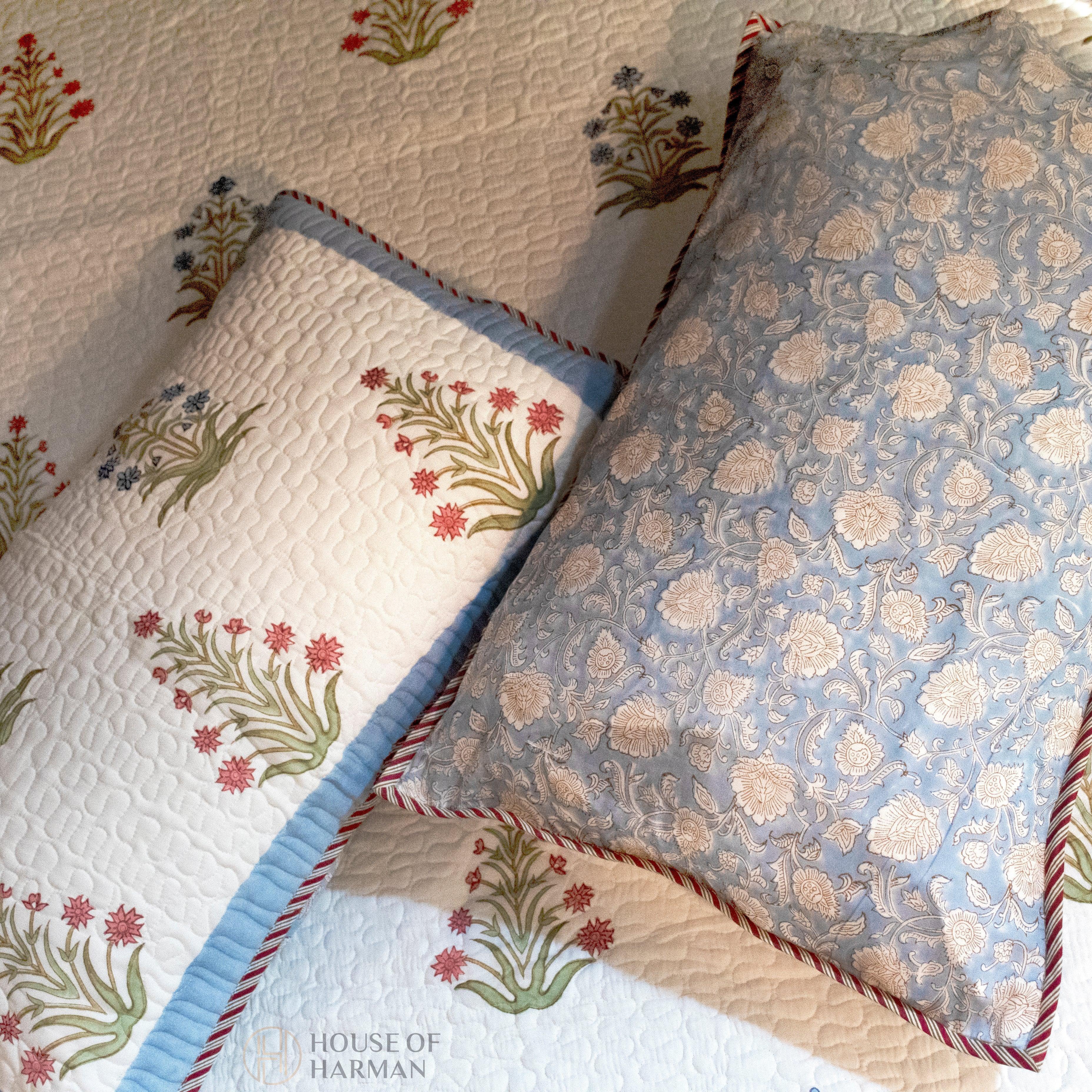 Nargis Bloom Bedcover - HOUSE OF HARMAN