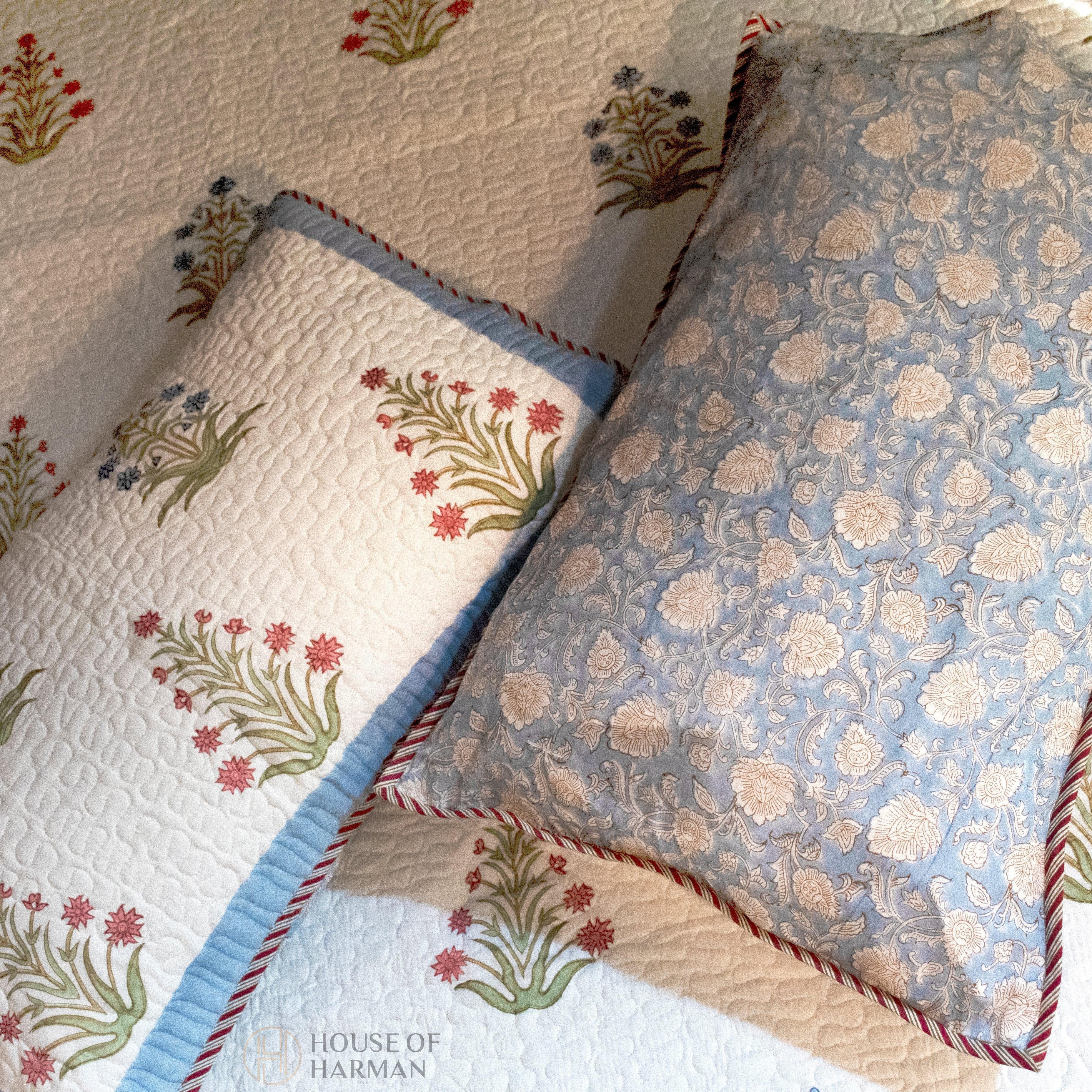 Nargis Bloom Bedcover - HOUSE OF HARMAN