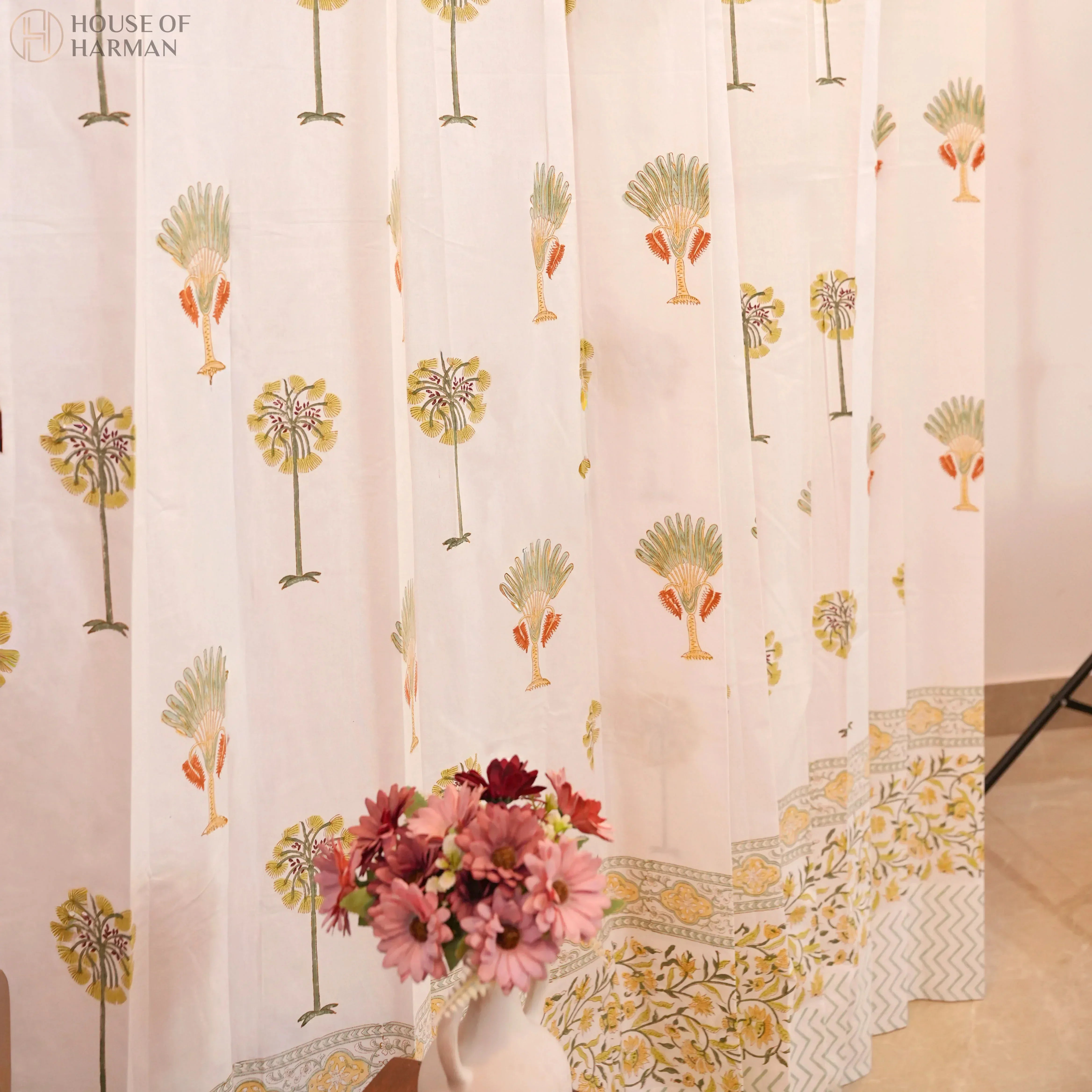 Block Print Curtain