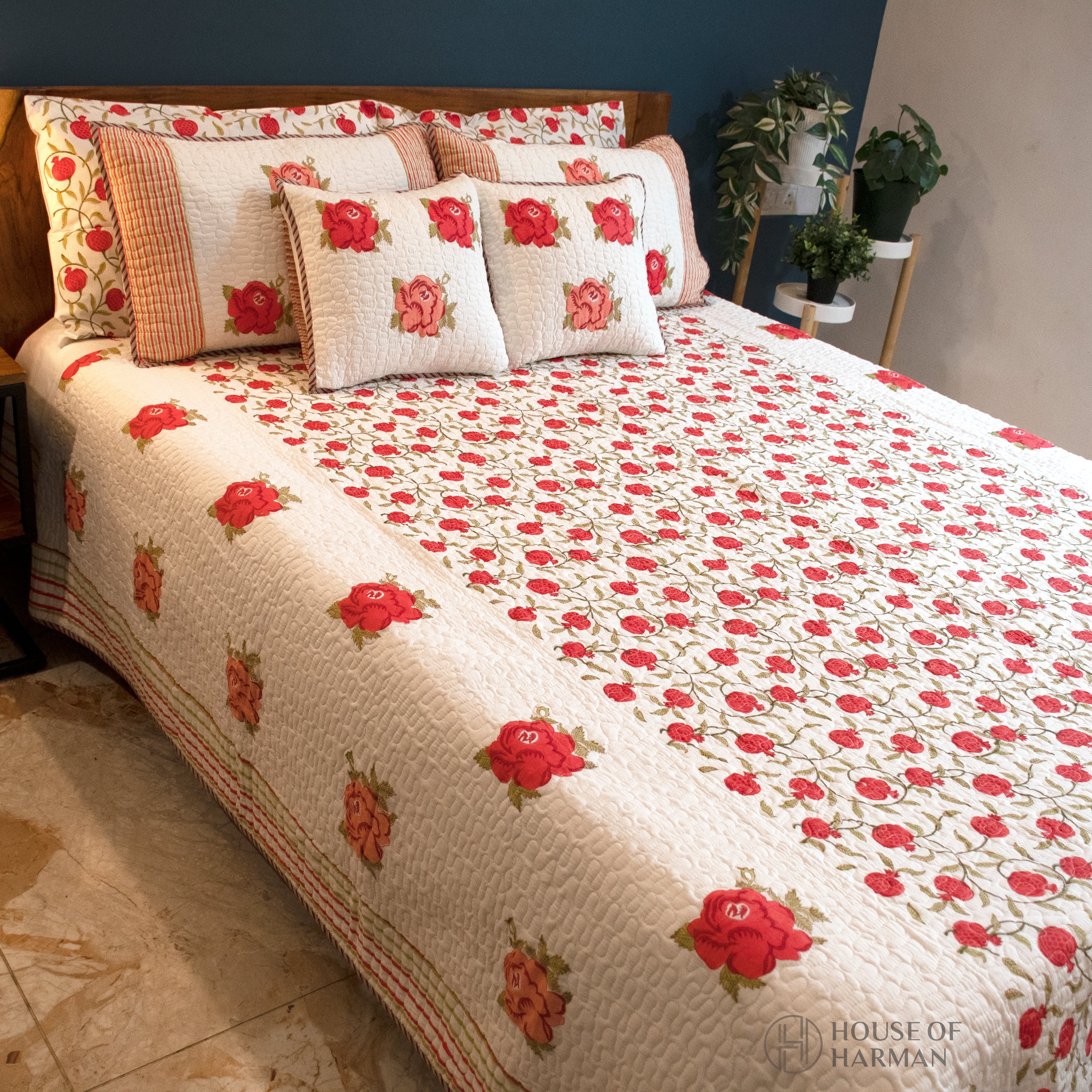 Persian Orchard Harvest Bedcover