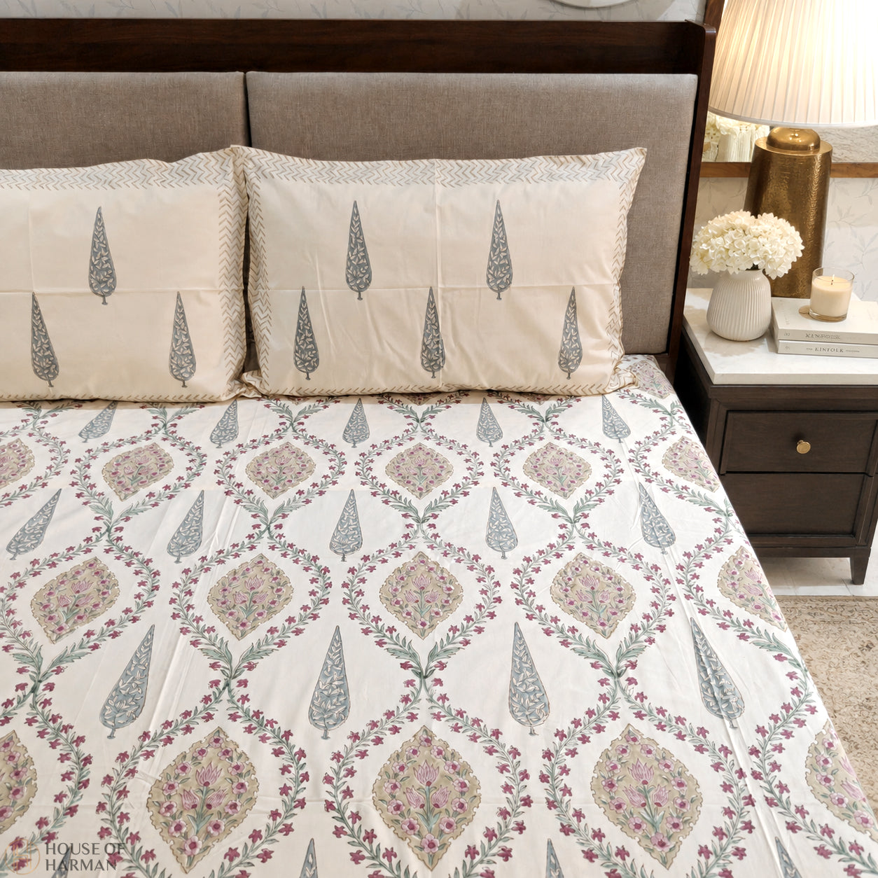 The Mughal Garden Bedsheet