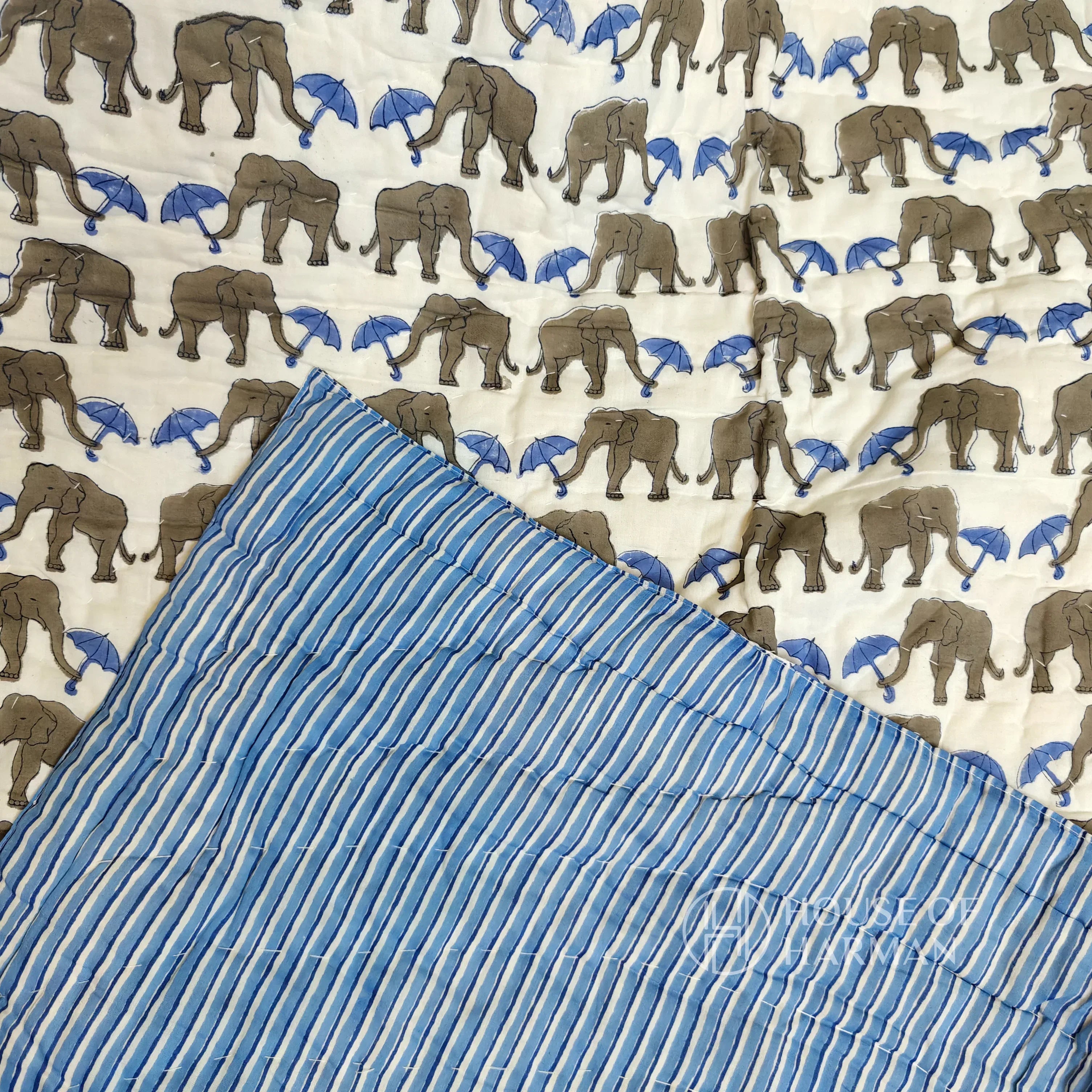 Jumbo Rainy Day Quilt - HOUSE OF HARMAN