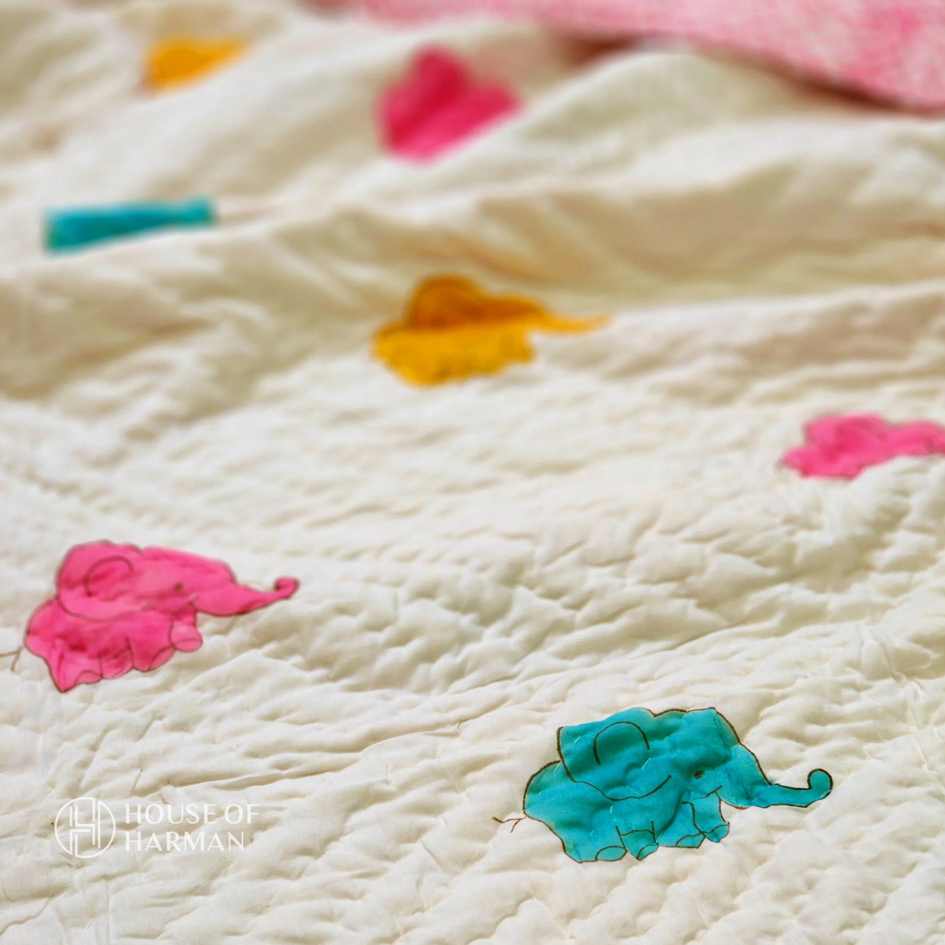 Playful Trunky Joys Quilt - HOUSE OF HARMAN