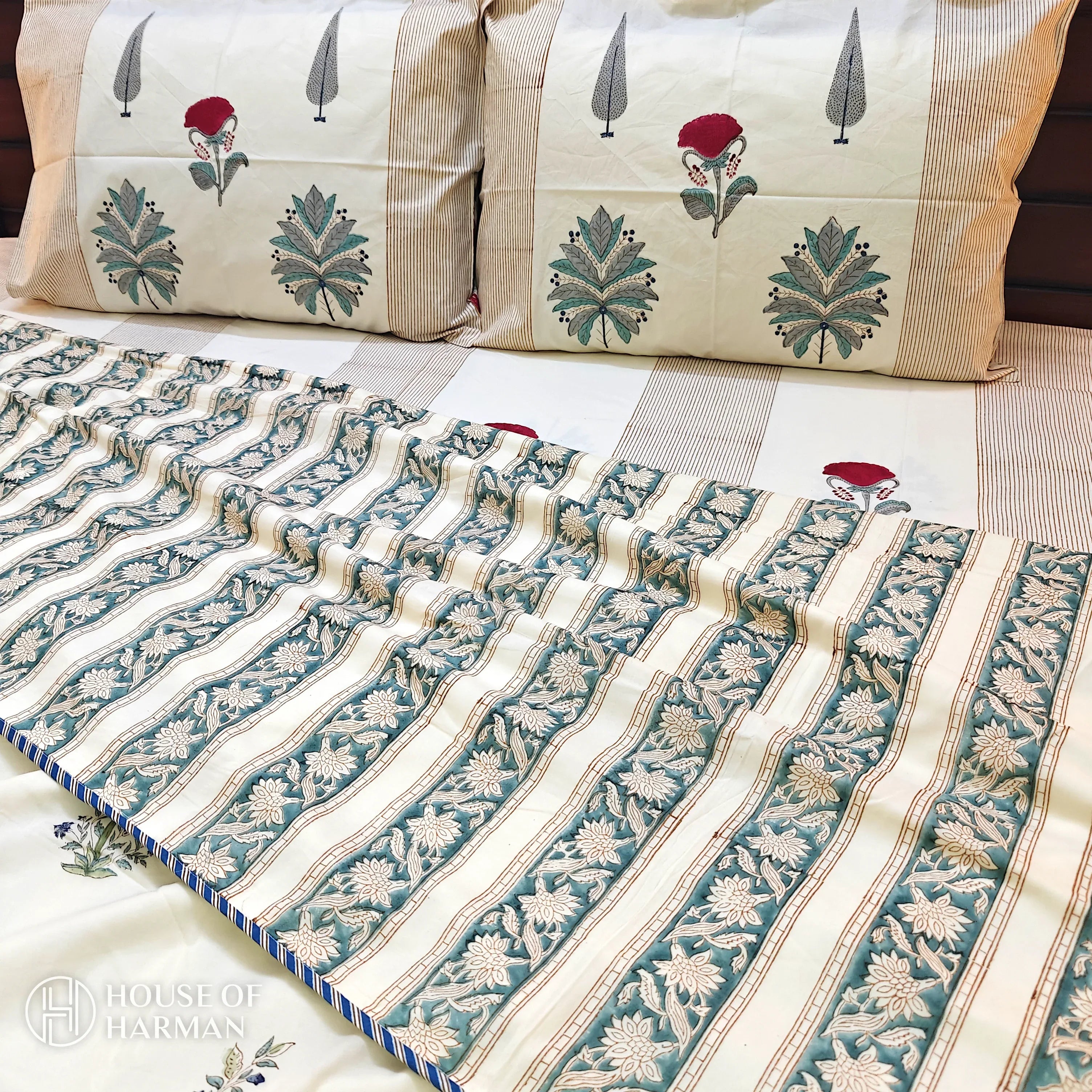 Whispering Harvest Hues Dohar - HOUSE OF HARMAN