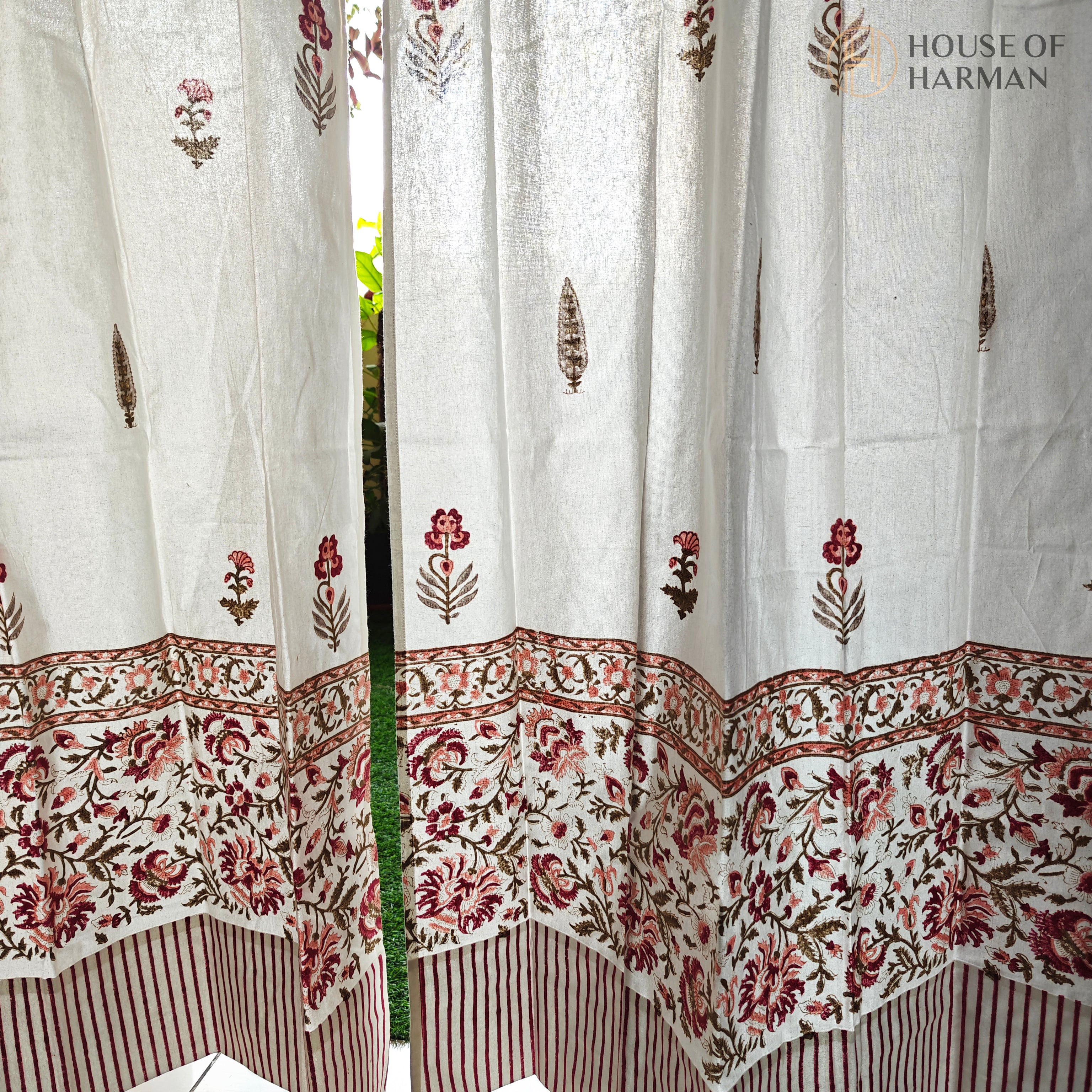 Block Print Curtain