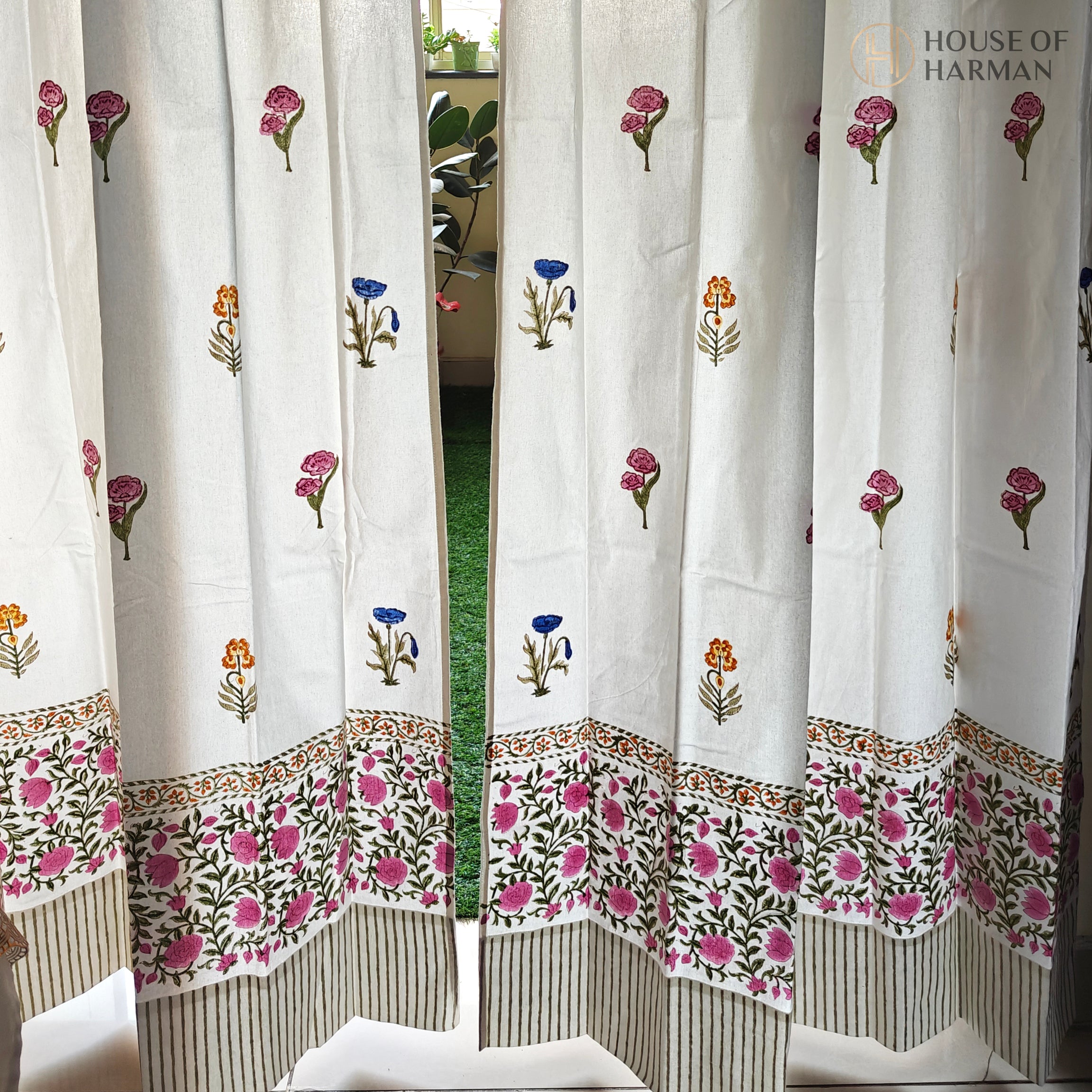 Block Print Curtain