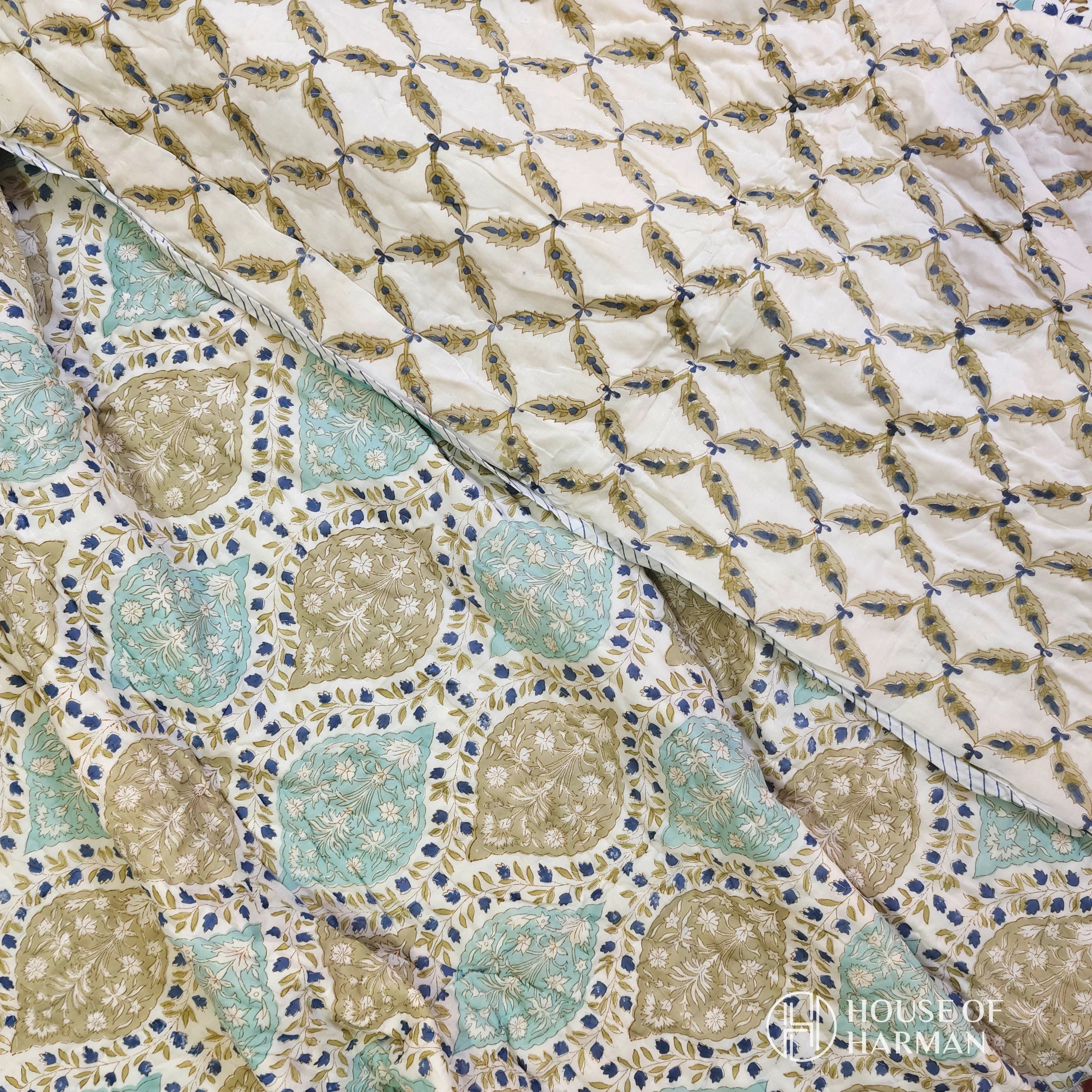 Mughal Jaal Quilt - HOUSE OF HARMAN
