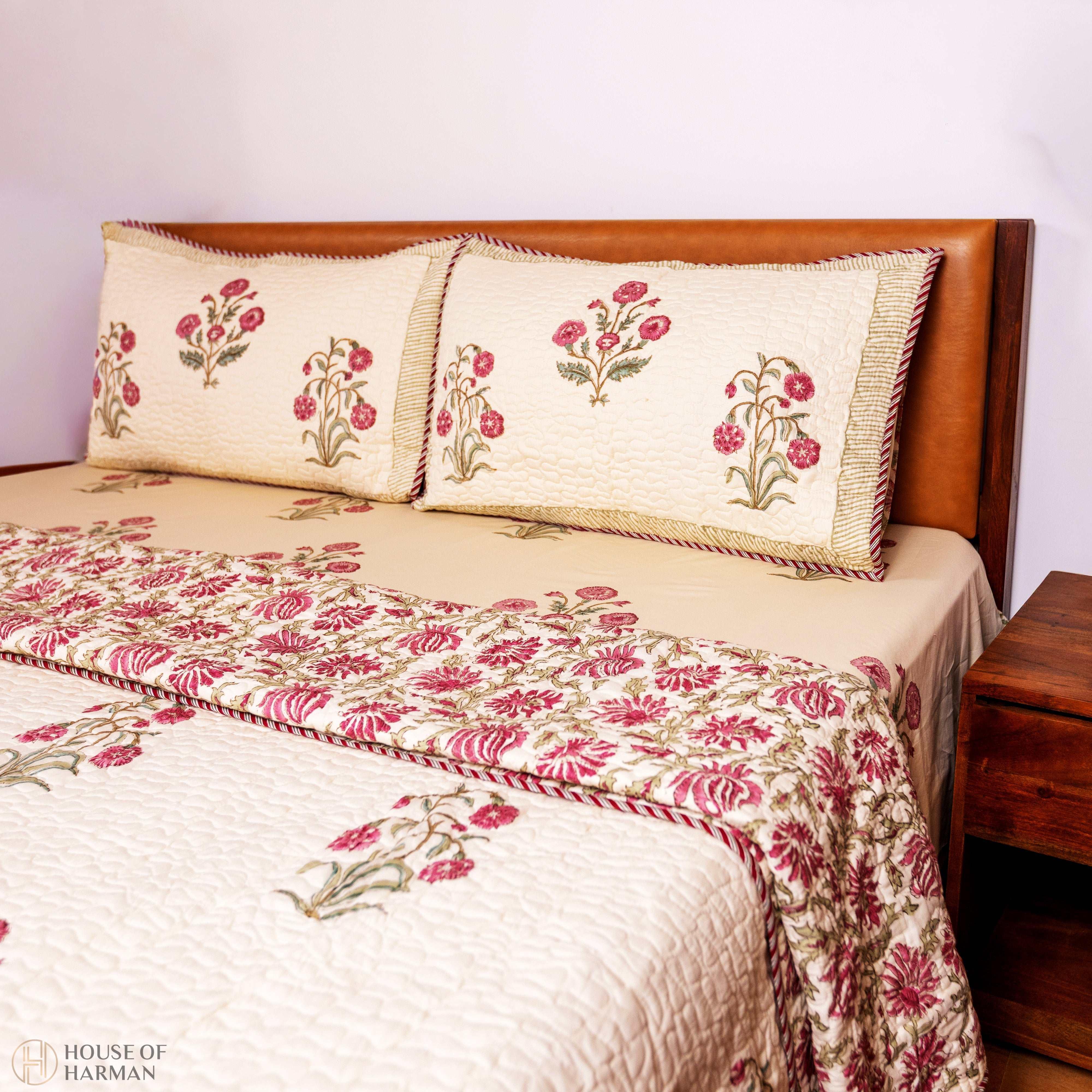 Royal Blossom Charm Bedcover - HOUSE OF HARMAN