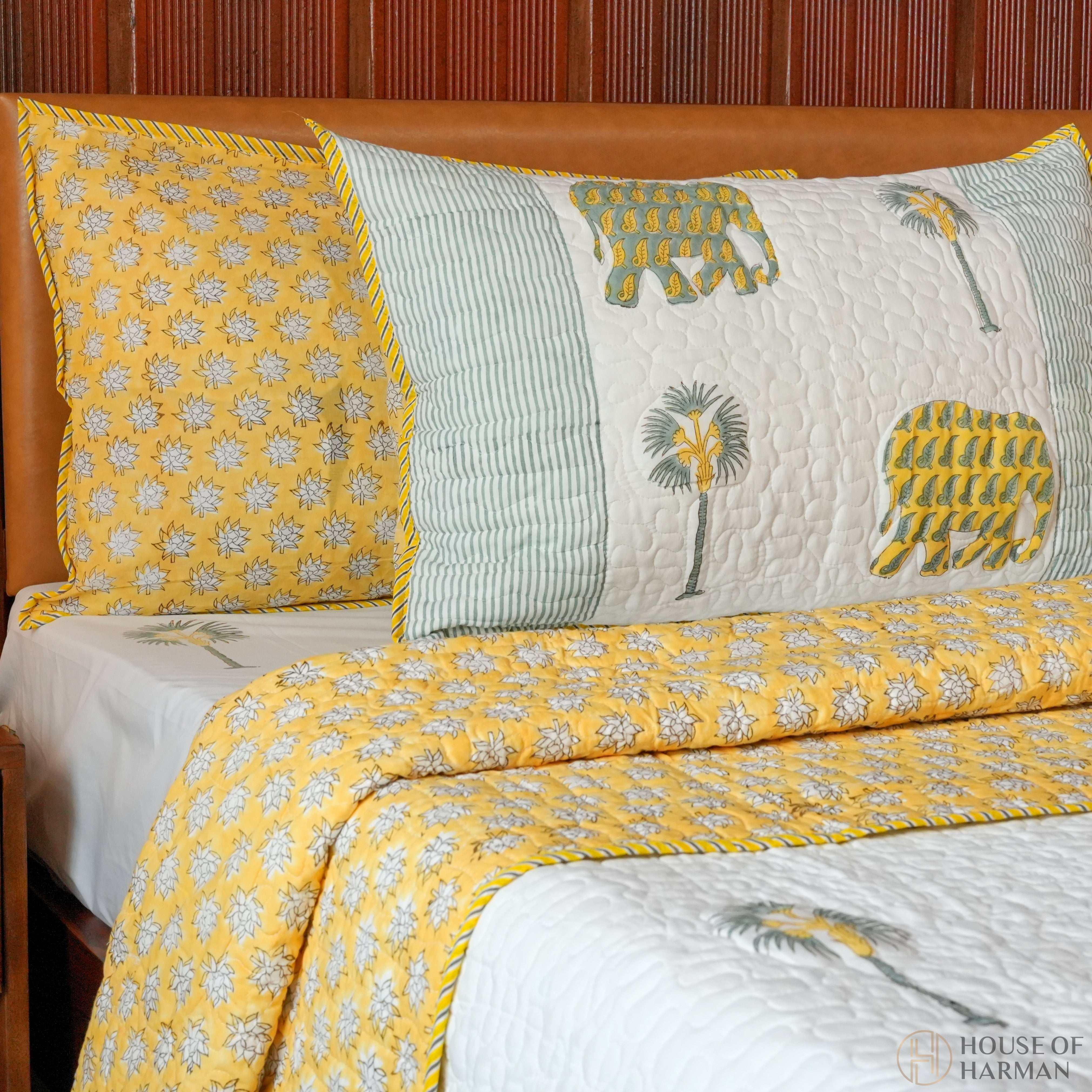 Trunk Tales Serenity Bedcover - HOUSE OF HARMAN