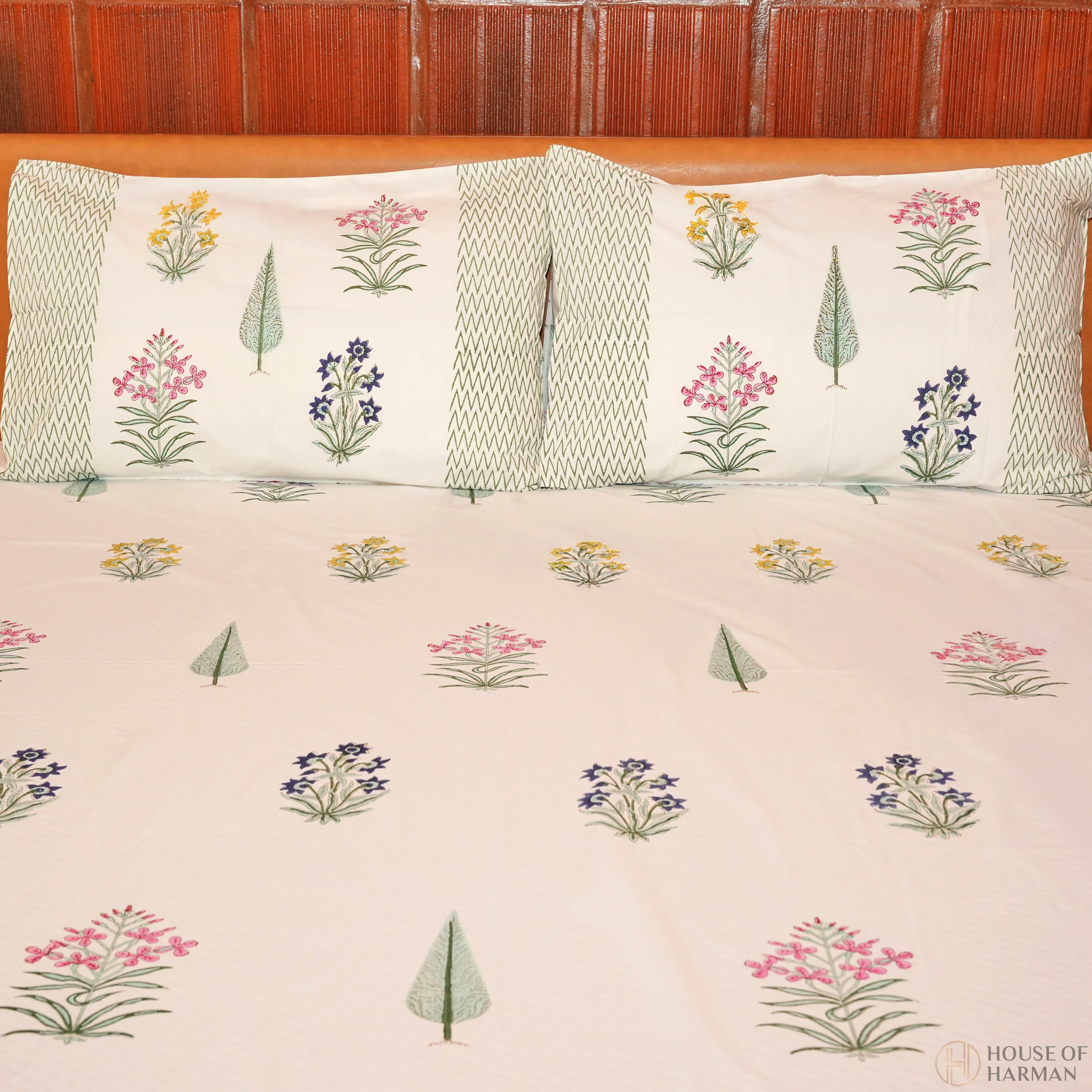 Springtime Botanica Bedsheet - HOUSE OF HARMAN