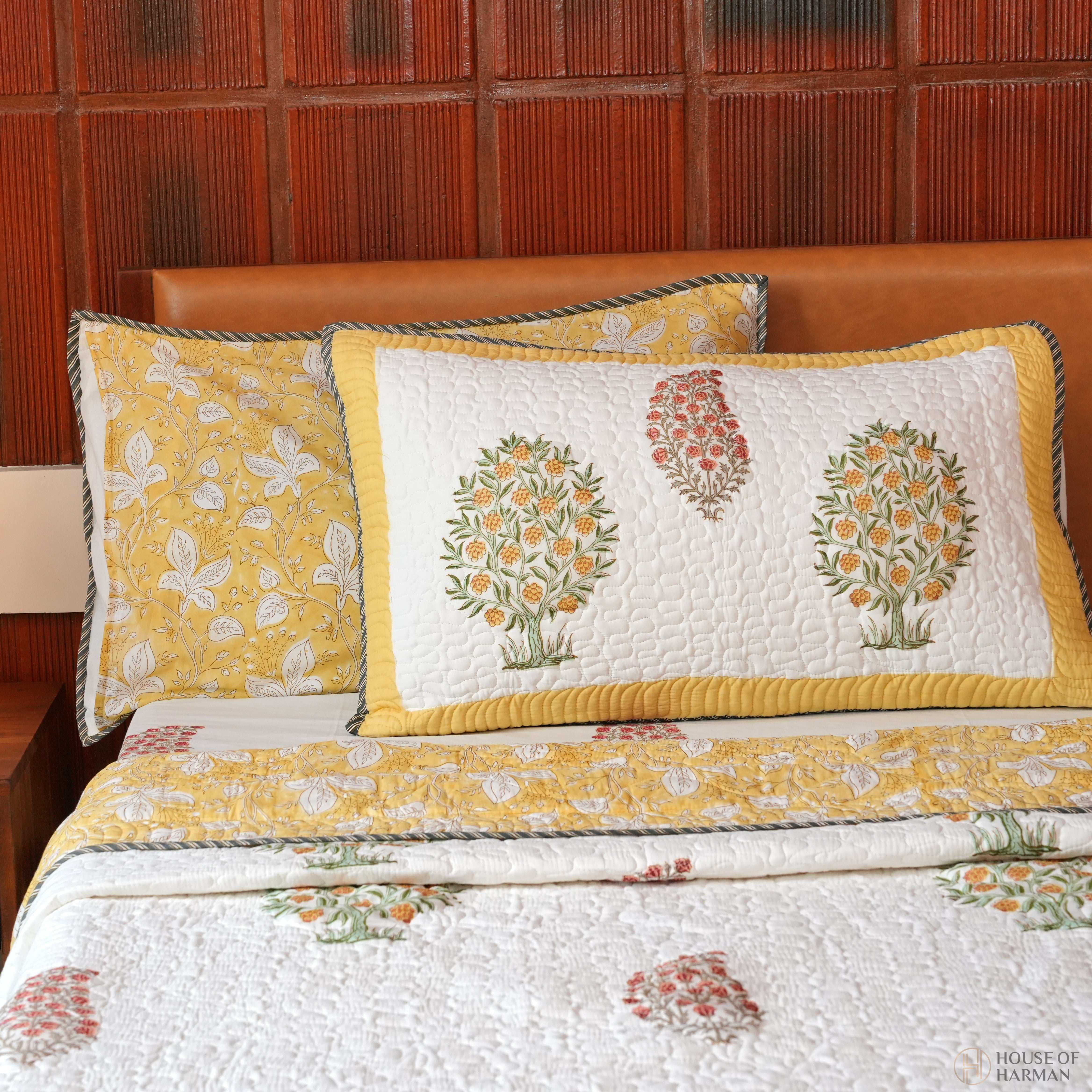 Spring Floral Canopy Bedcover - HOUSE OF HARMAN