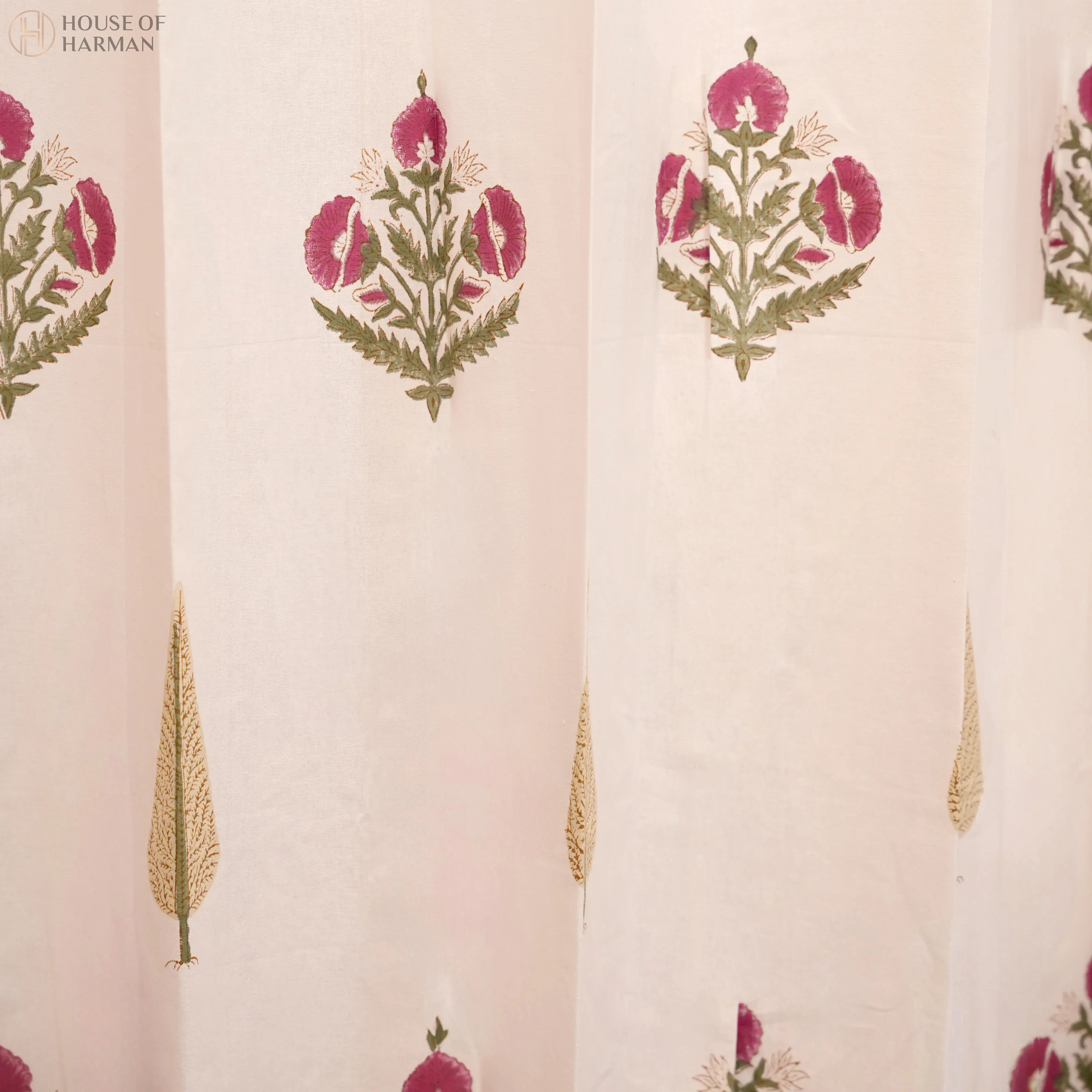 Block Print Curtain
