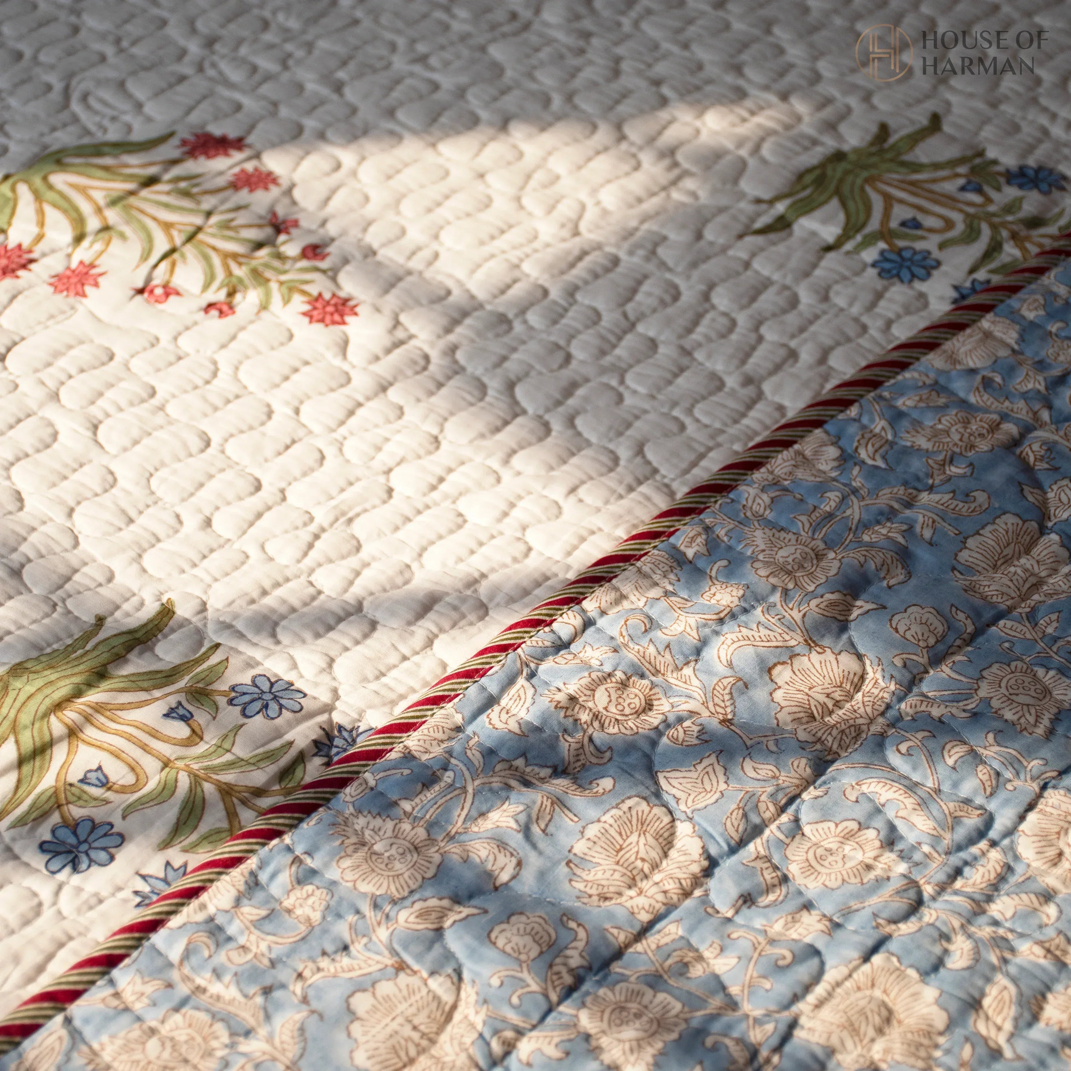 Nargis Bloom Bedcover - HOUSE OF HARMAN