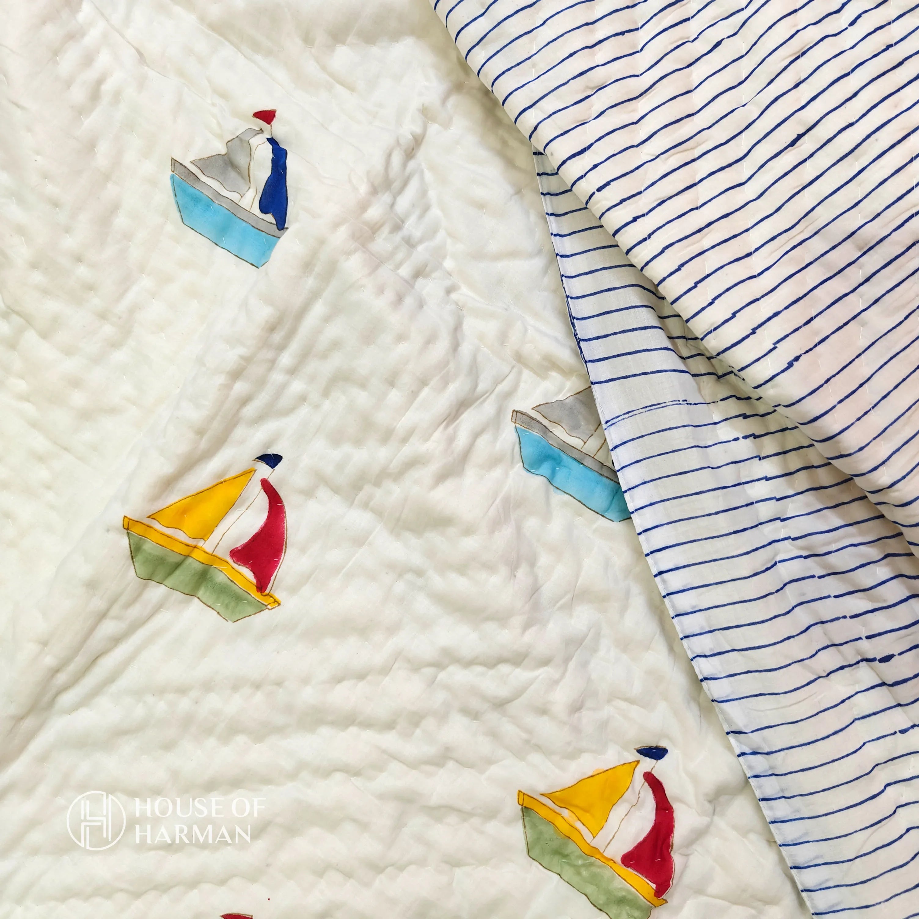 Little Voyager Sail Quilt - HOUSE OF HARMAN