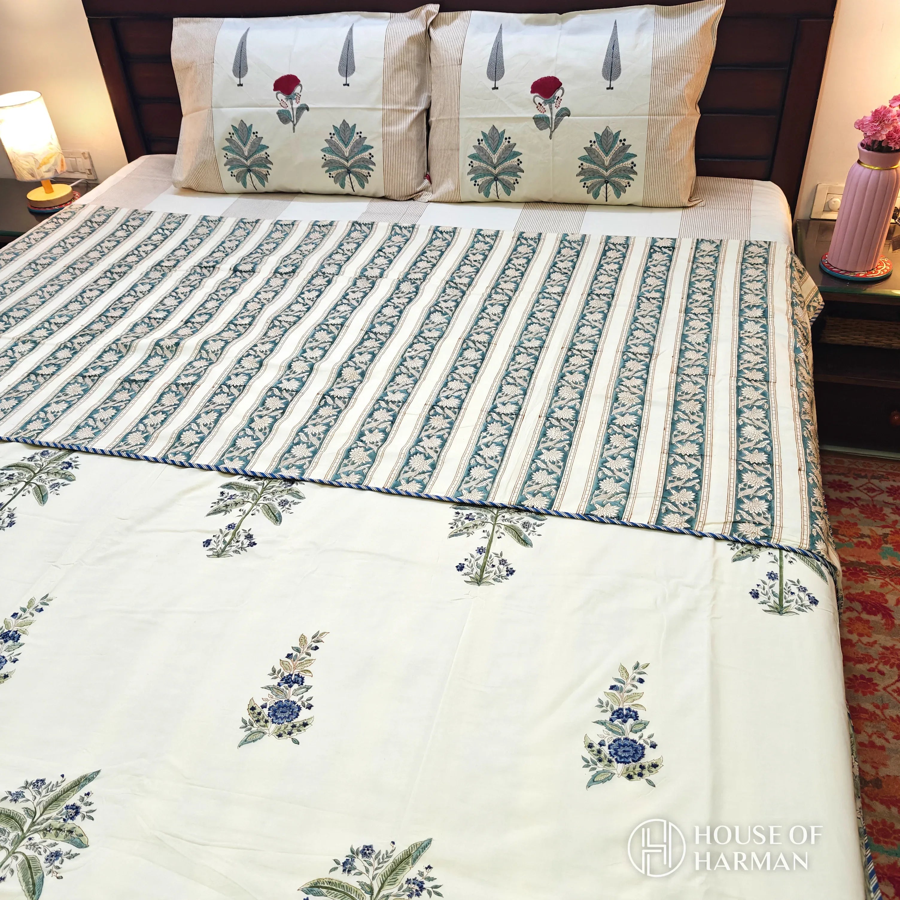 Whispering Harvest Hues Dohar - HOUSE OF HARMAN