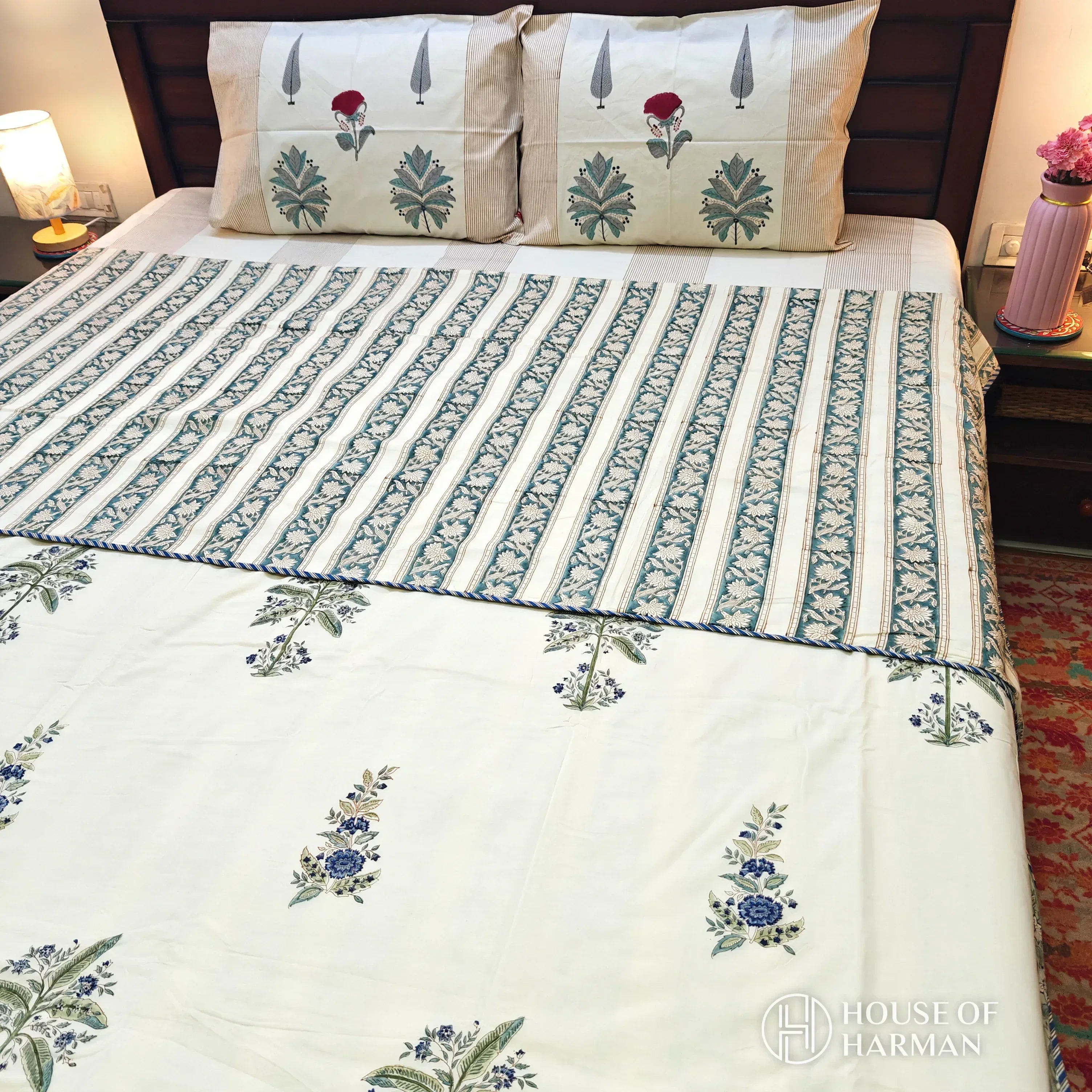 Whispering Harvest Hues Dohar - HOUSE OF HARMAN