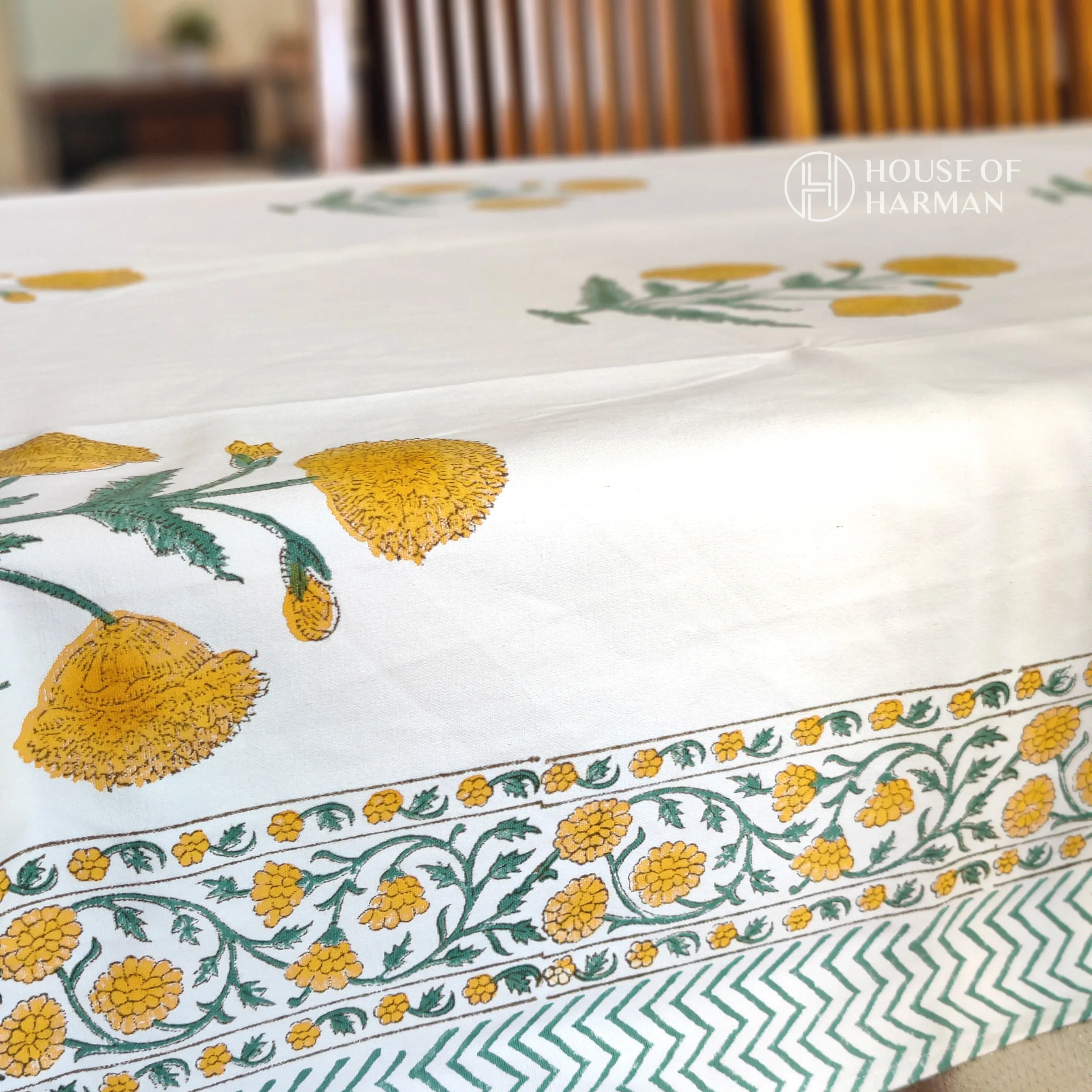 Yellow Wildpoppy Fields Table Cover - HOUSE OF HARMAN