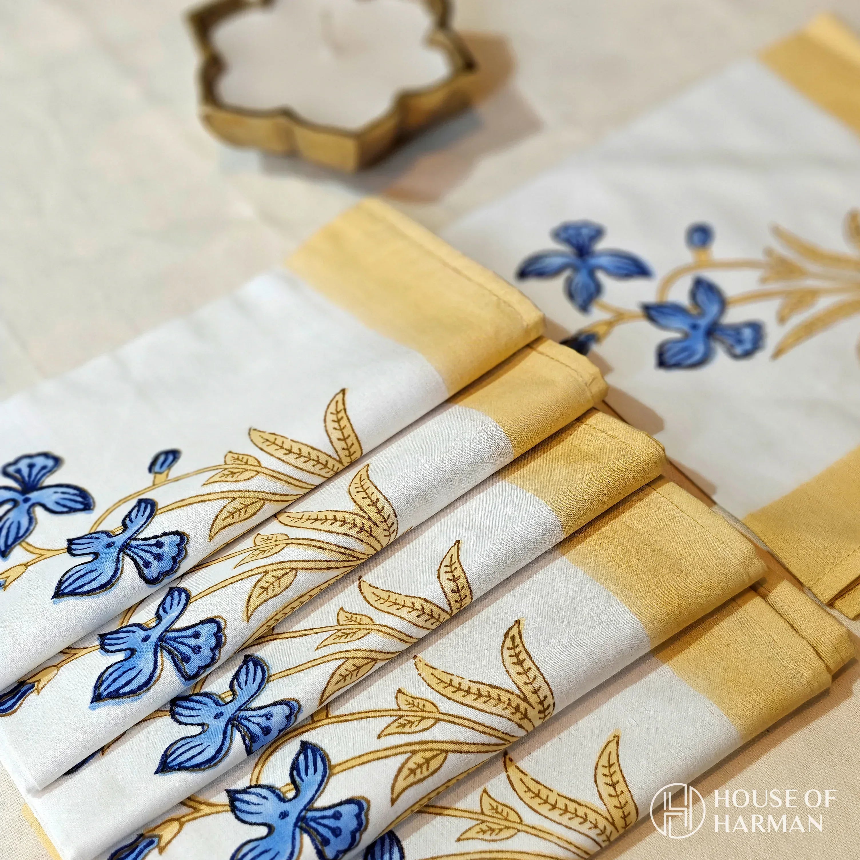 Sky Petal Whisper Placemats - HOUSE OF HARMAN
