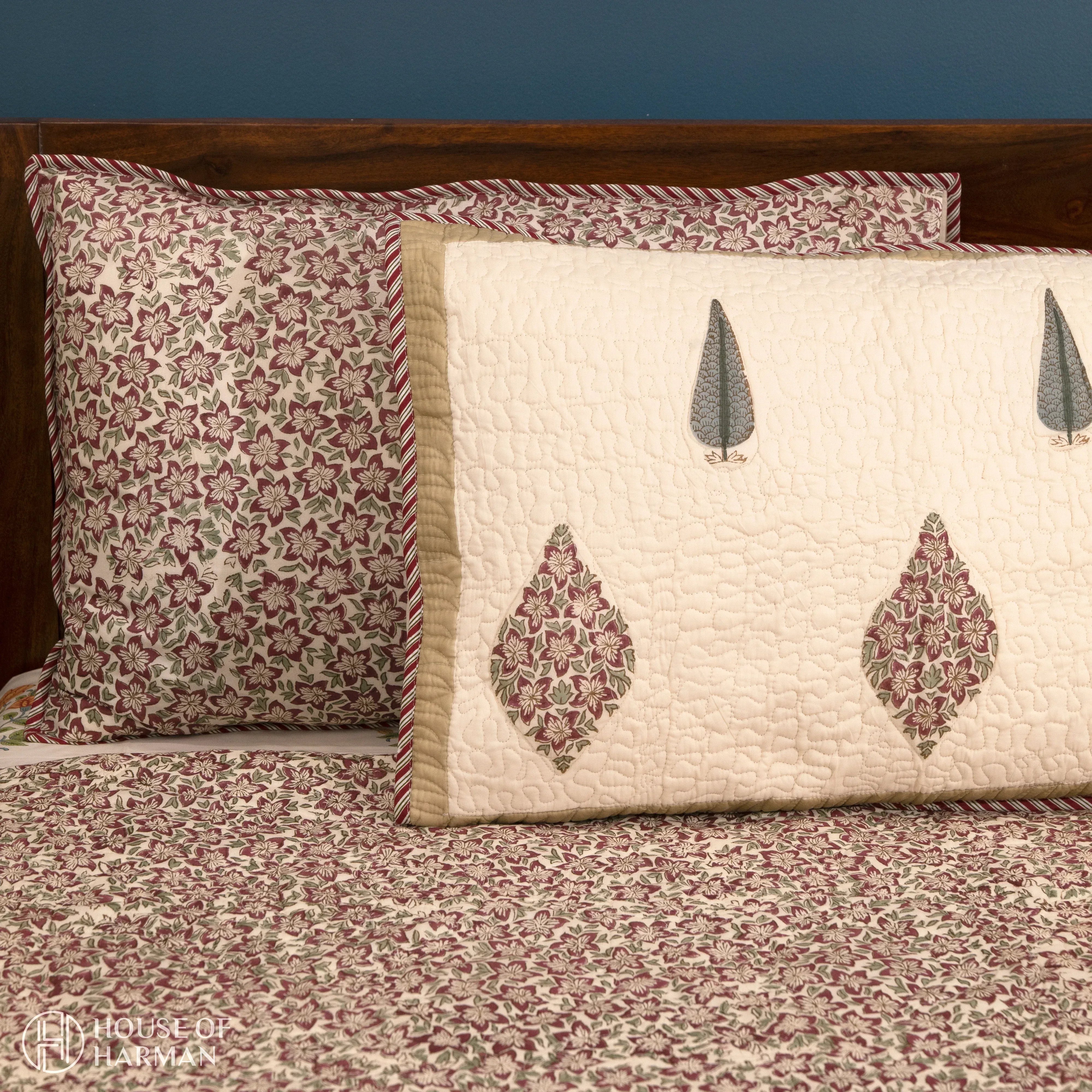 Mughal Baroque Bedcover - HOUSE OF HARMAN
