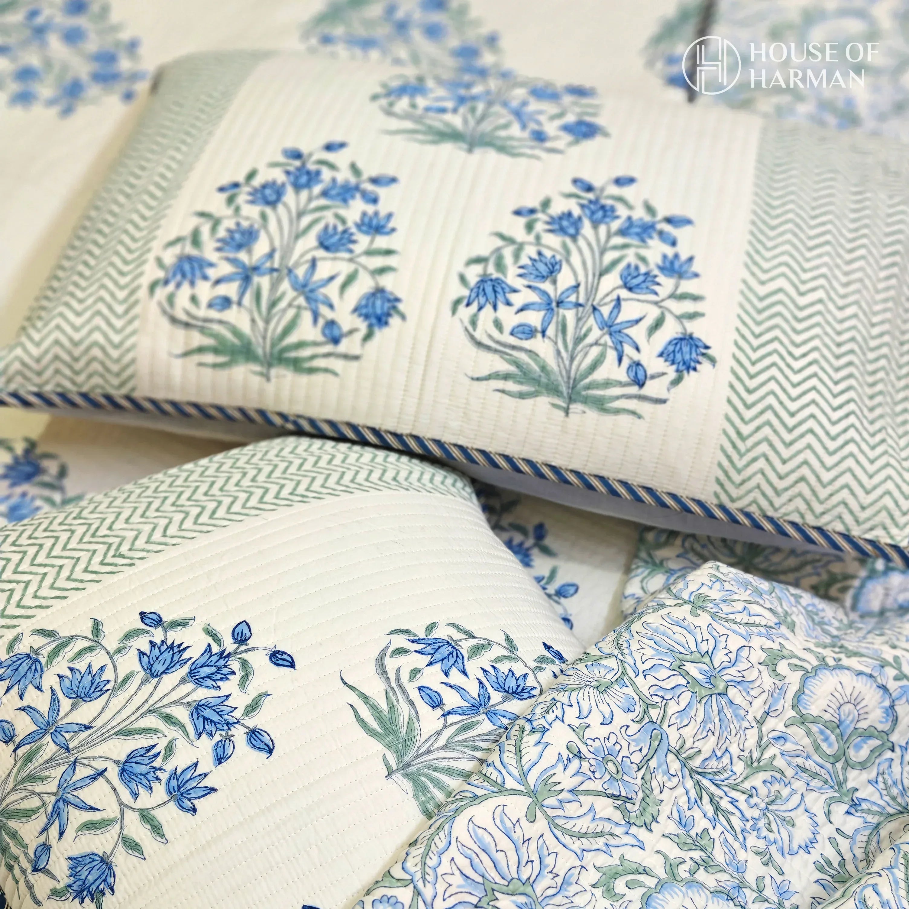 Bluebell Harmony Bedcover - HOUSE OF HARMAN