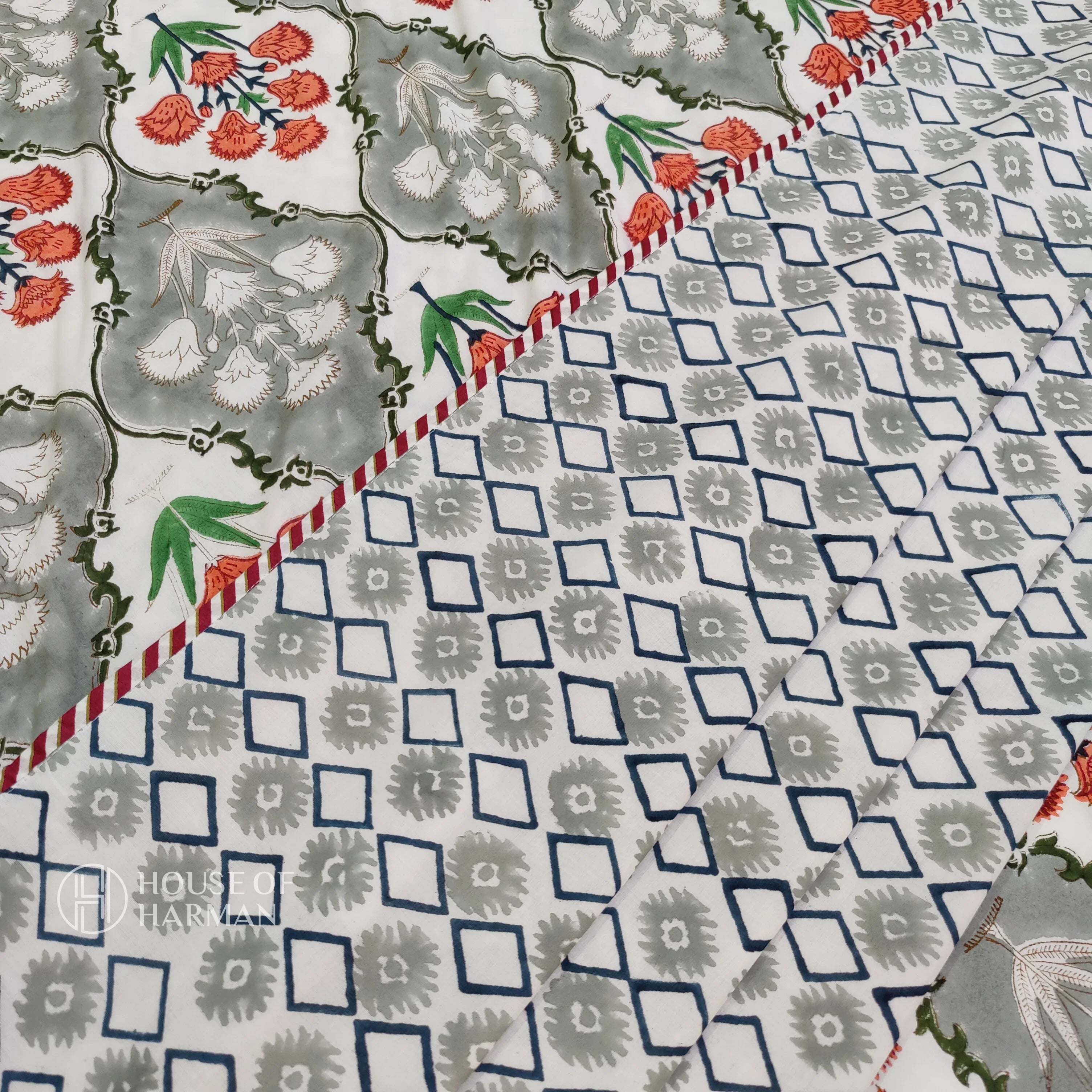 Valley of Flowers Dohar - HOUSE OF HARMAN