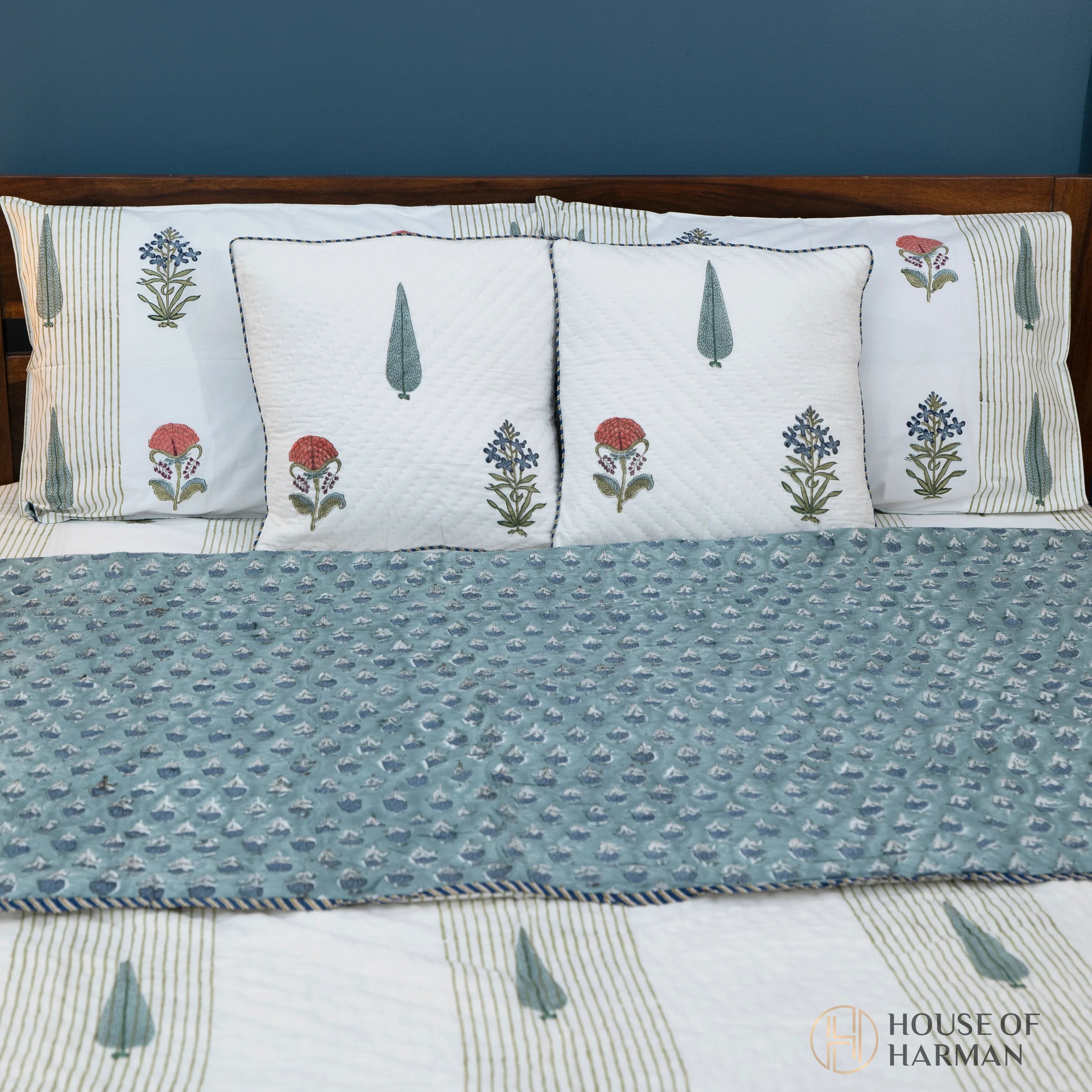 Meadow Breeze Elegance Quilt - HOUSE OF HARMAN